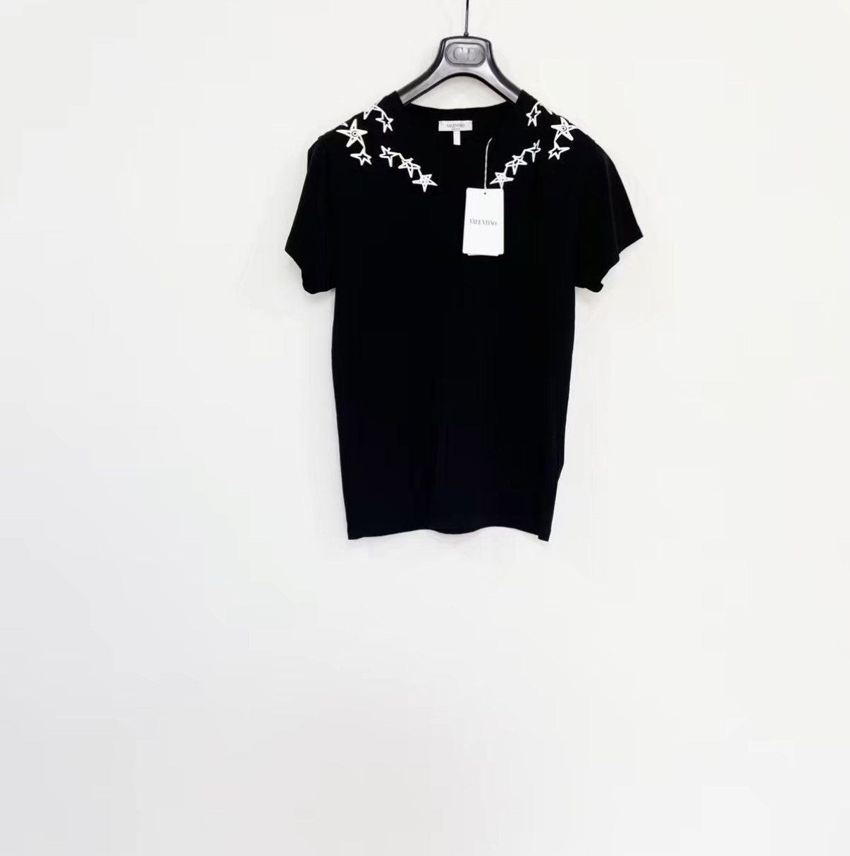 Valentino VALENTINO 100% Cotton Short Sleeve T-shirt J30 Size US XS / EU 42 / 0 - 1 Thumbnail