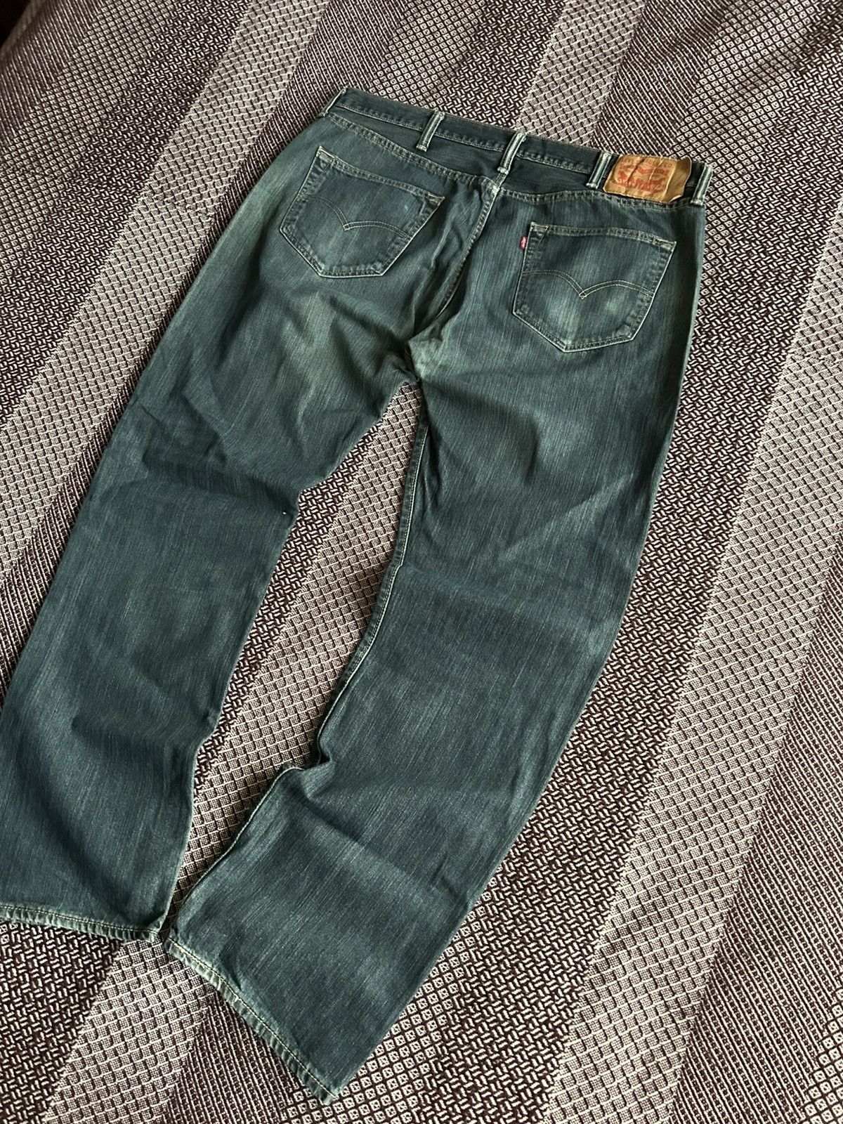 Levi's Vintage Levis Faded Jeans Washed Denim Mens Size W38 L32 Y2K Size US 38 / EU 54 - 2 Thumbnail