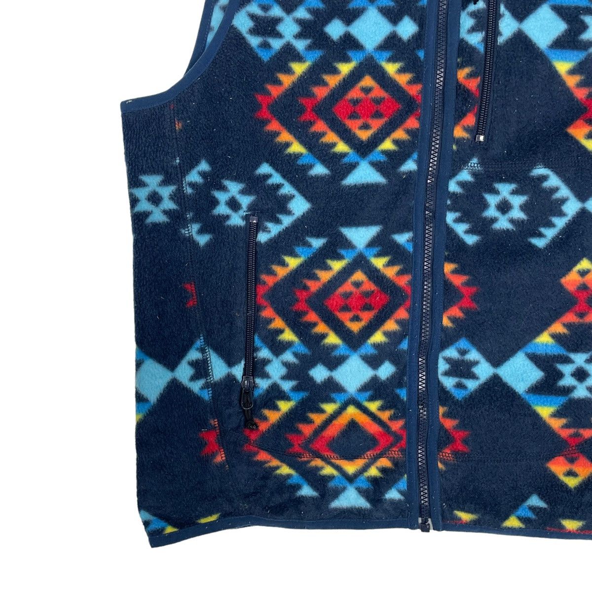 Japanese Brand × Native 💥NATIVE COLUMBIA MICRO FLEECE ZIPPER VEST Size US M / EU 48-50 / 2 - 3 Thumbnail