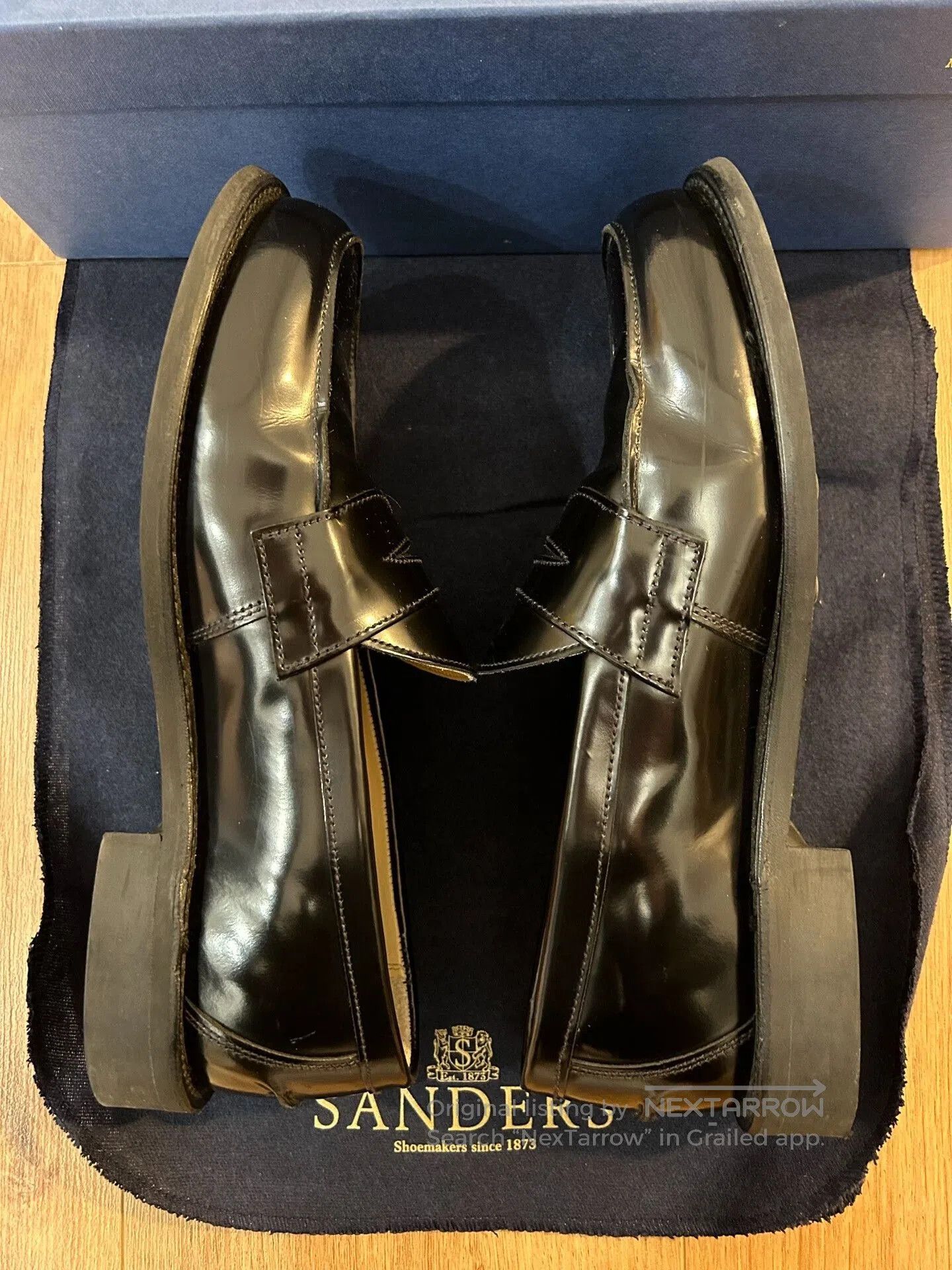 Sanders Sanders Handmade Goodyear Loafers UK. Size US 8.5 / EU 41-42 - 6 Thumbnail