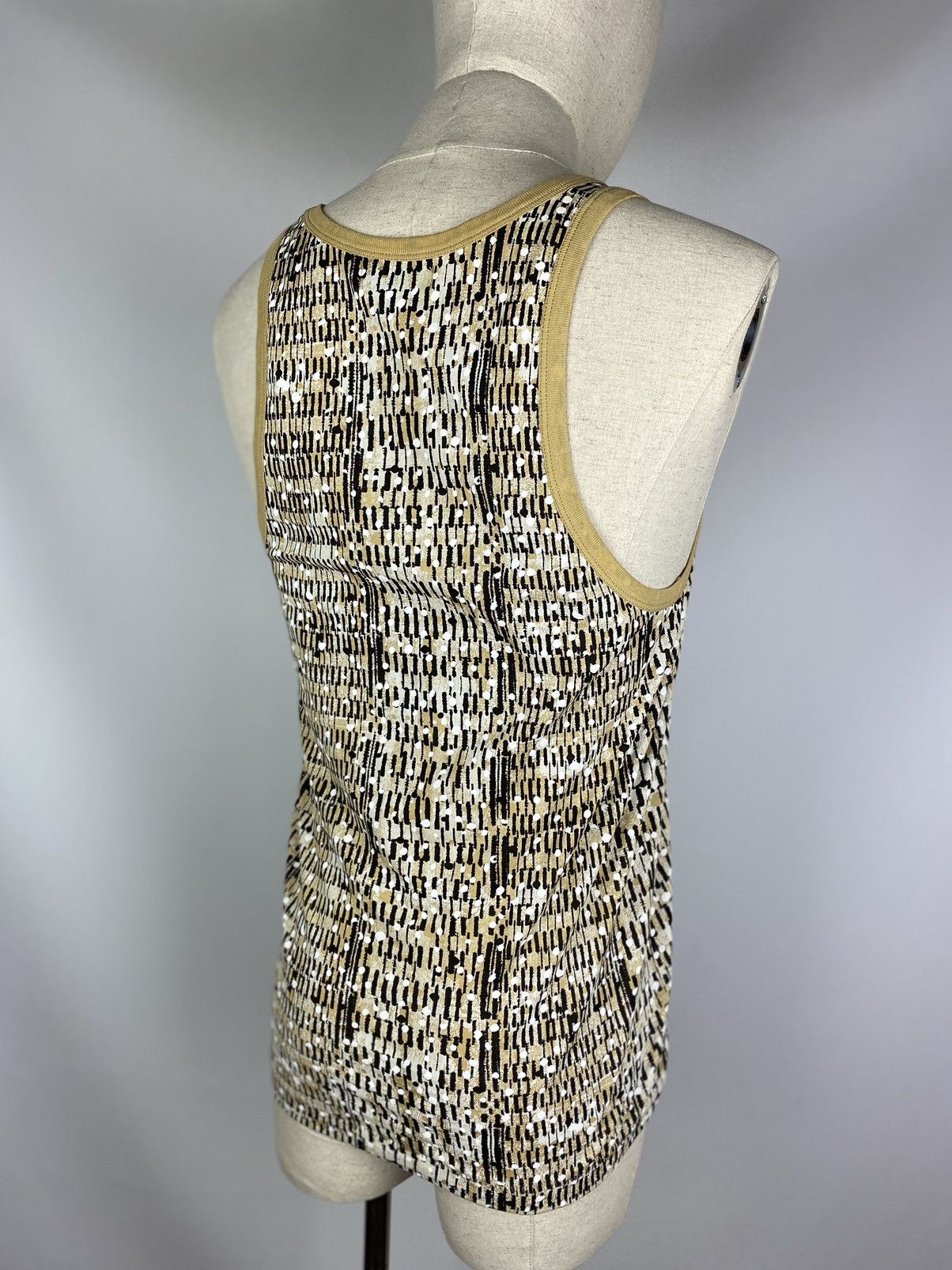 Acne Studios Acne Jeans ladies patterned body vest sleeveless tank top Size XS / US 0-2 / IT 36-38 - 8 Thumbnail