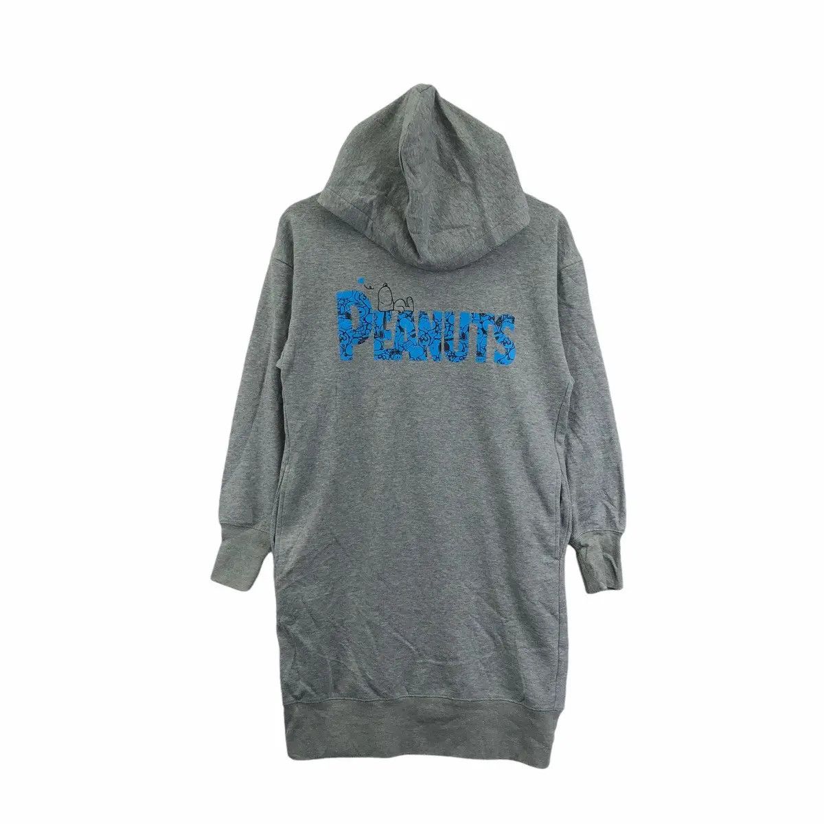 Peanuts Vtg 90’ PEANUTS SNOOPY CARTOON Gray Hoodie Sweater Size M / US 6-8 / IT 42-44 - 1 Thumbnail