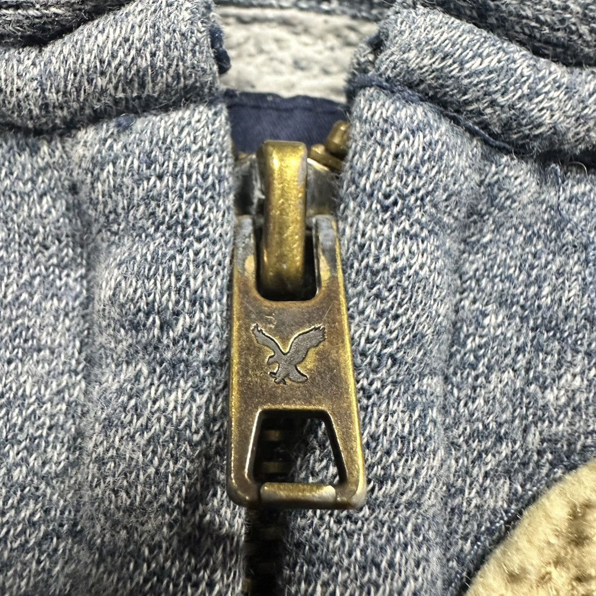 American Eagle Outfitters Vintage Y2K American Eagle Big Logo Zip Up Hoodie Size M Size US M / EU 48-50 / 2 - 4 Thumbnail