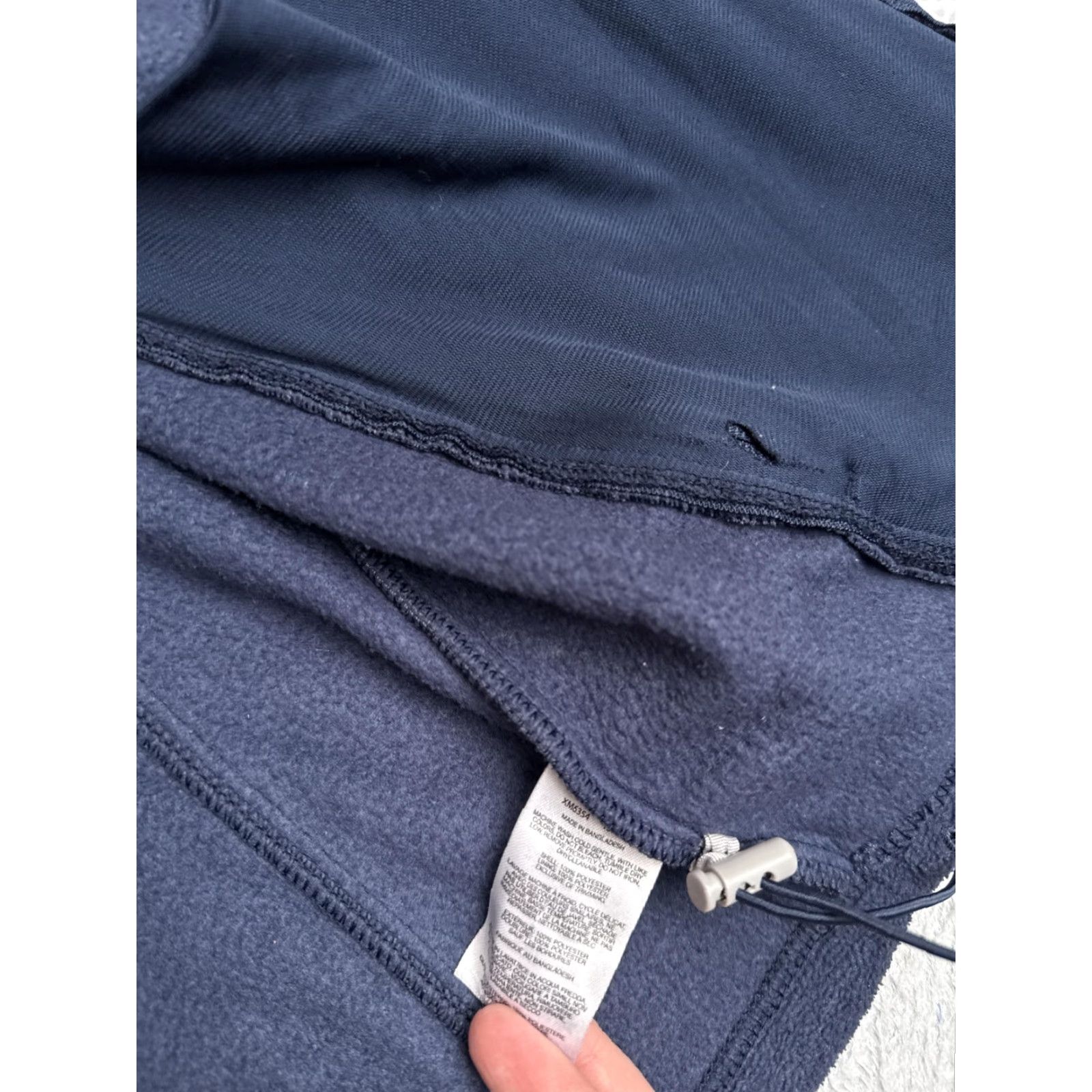Vintage Columbia Fleece Jacket Women Medium Navy Blue Full Zip Outdoor XM3572 Jacket Size M / US 6-8 / IT 42-44 - 4 Thumbnail