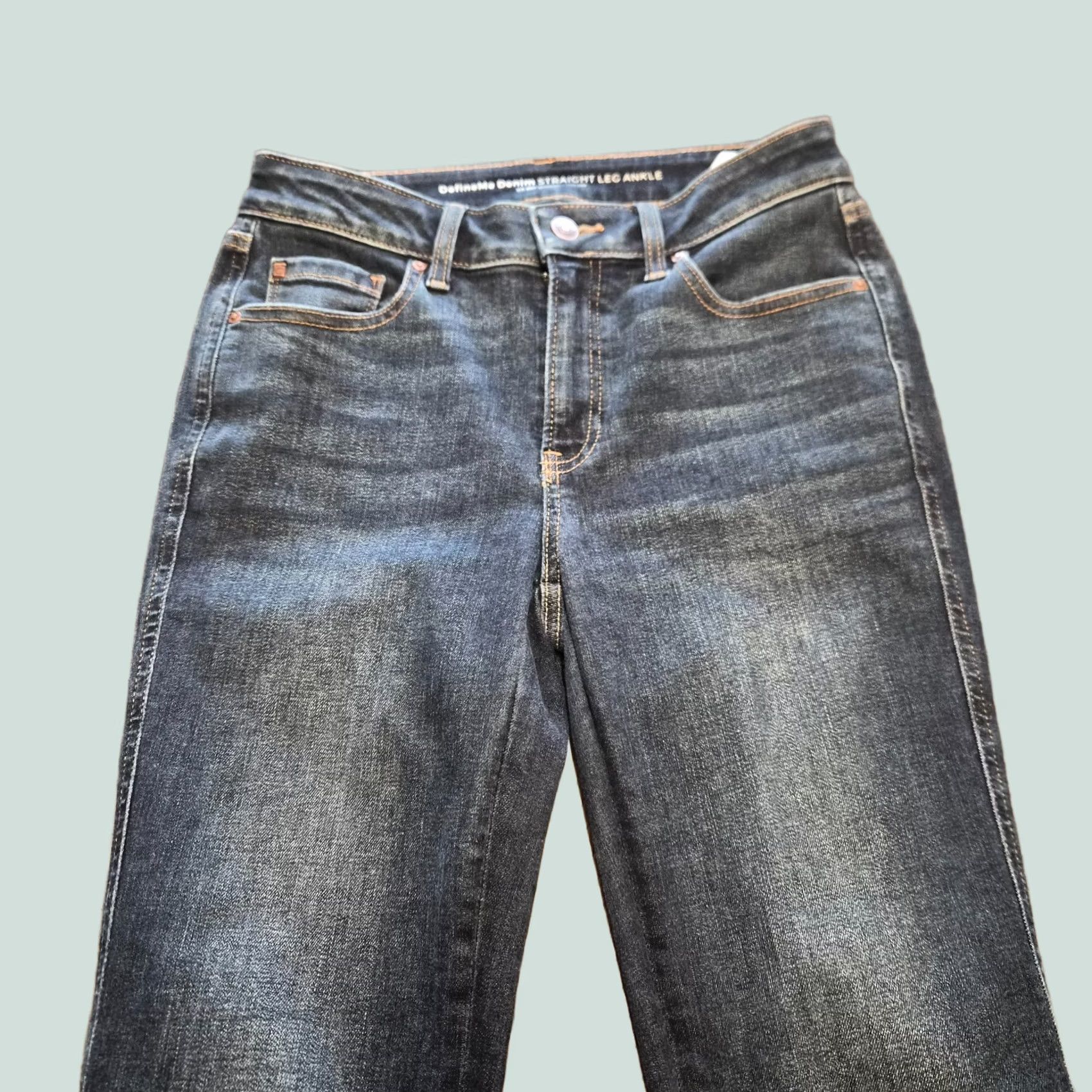 Vintage Chicos Jeans Womens Blue Define Me Denim Straight Leg Ankle Size 2 Regular Size 26" / US 2 / IT 38 - 1 Thumbnail