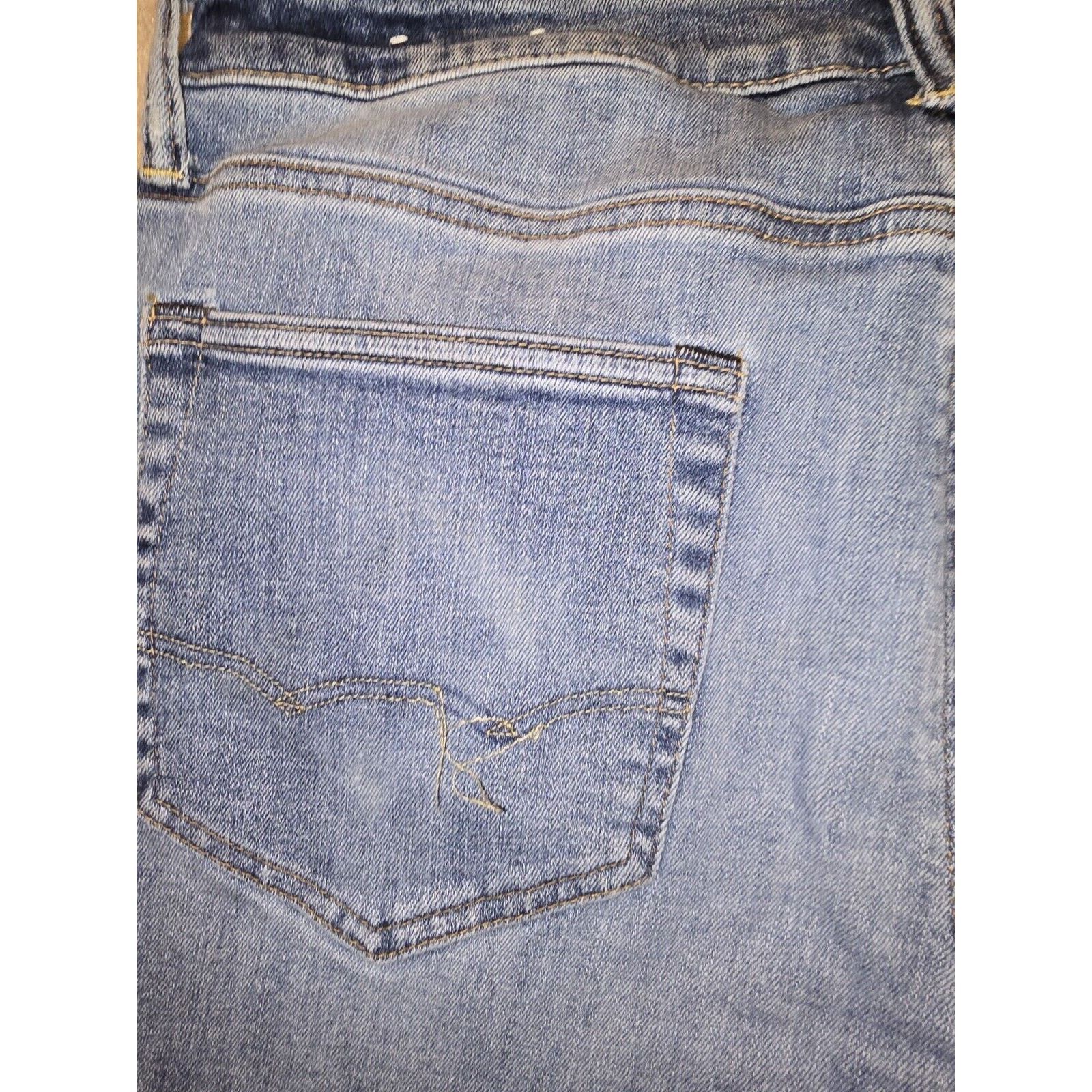 American Eagle Outfitters American Eagle Jeans Mens 32x32 Original Straight Blue Denim Size US 32 / EU 48 - 7 Thumbnail