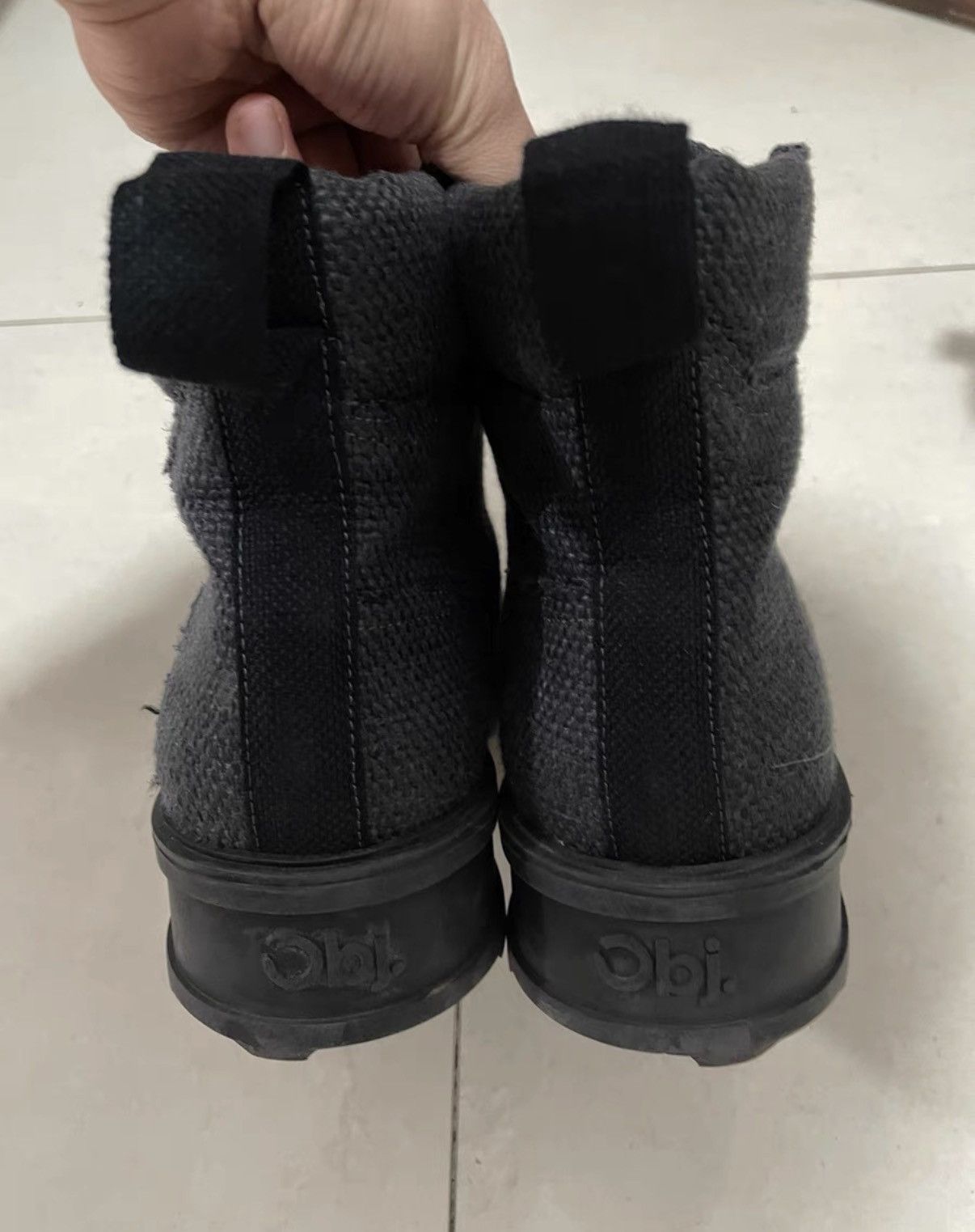 Objects IV Life OBJECTS IV LIFE Runway Distressed Woven Boots with Metal Toe Size US 9 / EU 42 - 4 Thumbnail