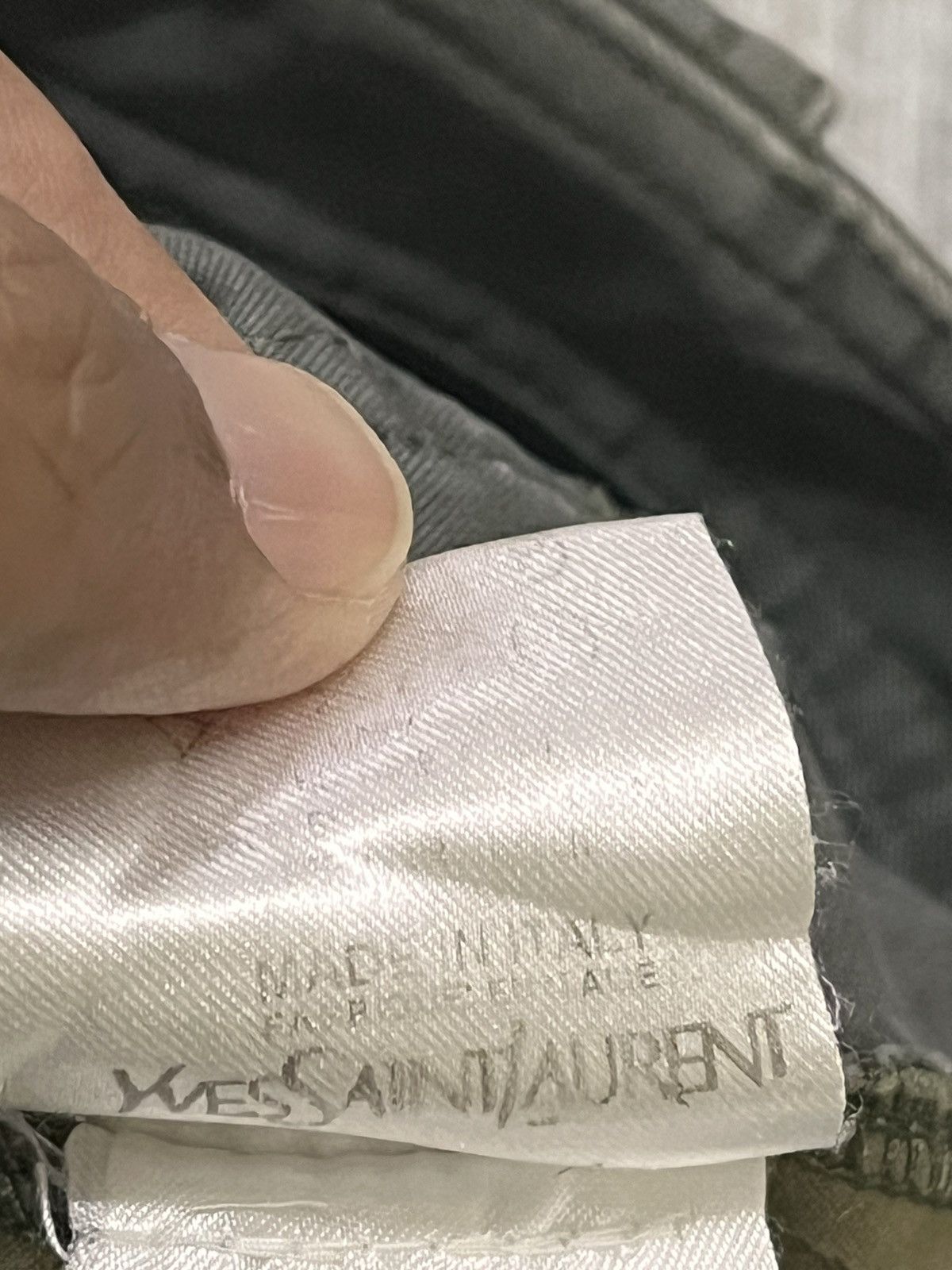 Vintage × Yves Saint Laurent 80s riri zip made in italy YSL cargo pant Size US 32 / EU 48 - 4 Thumbnail