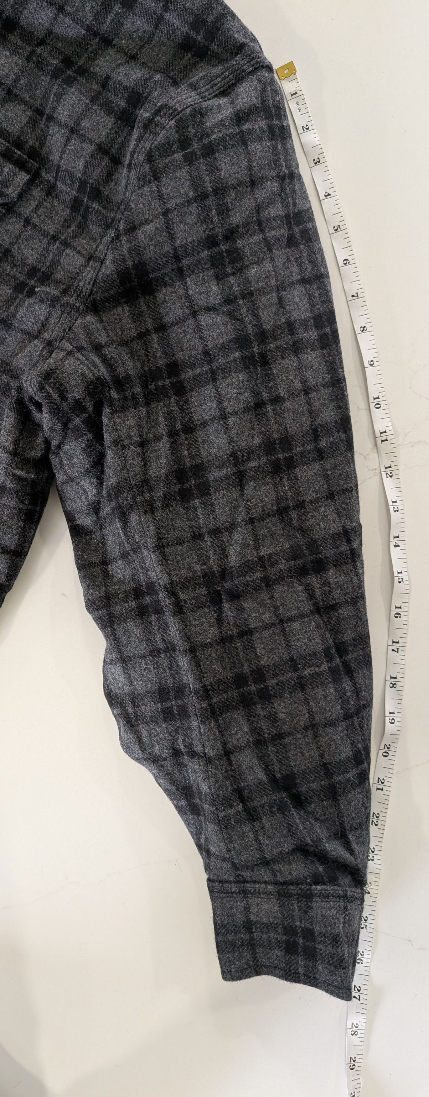 Willy Chavarria Willy Chavarria Plaid Quilted Wool Overshirt Medium Size US M / EU 48-50 / 2 - 14 Thumbnail
