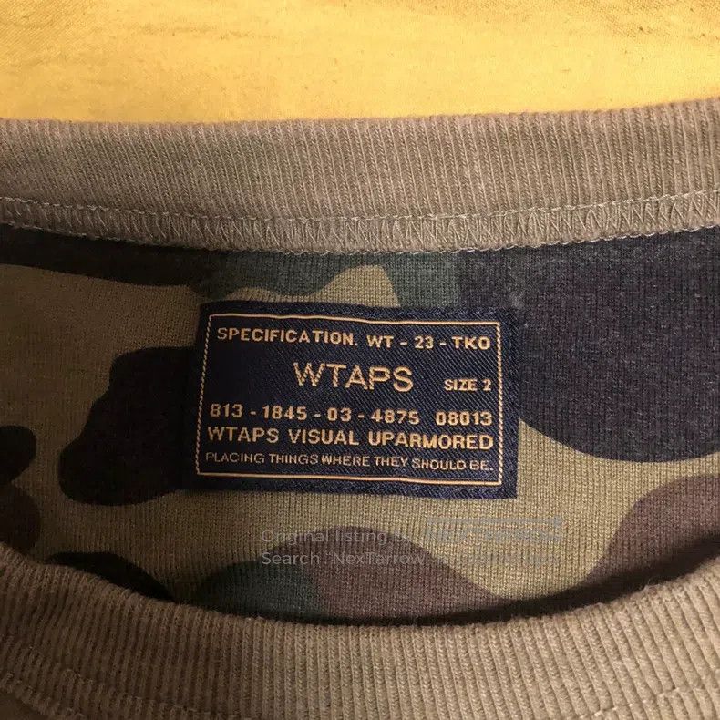 Wtaps Wtaps Green military short-sleeved Size US M / EU 48-50 / 2 - 4 Thumbnail