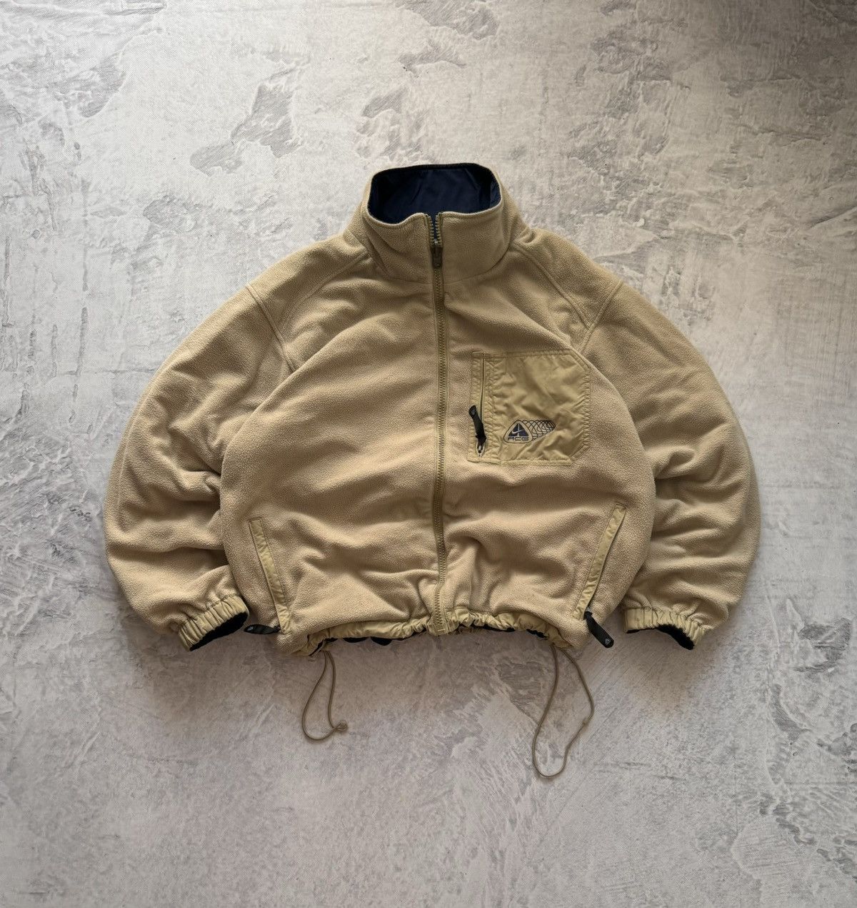 Nike 90s Nike ACG Vintage Double Sided Teddy Fleece Jacket Y2K | Grailed