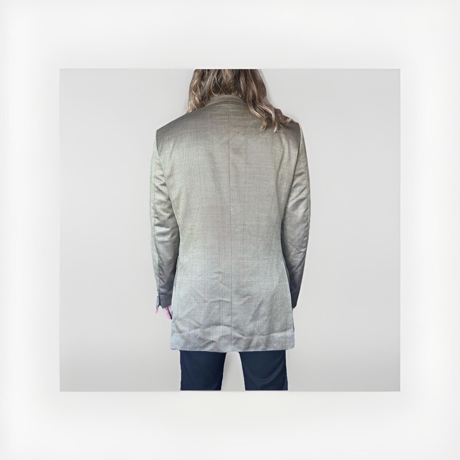 Hugo Boss Hugo Boss “Da Vinci” 42 Wool-silk Blazer Ethomas Green Size 42L - 9 Thumbnail