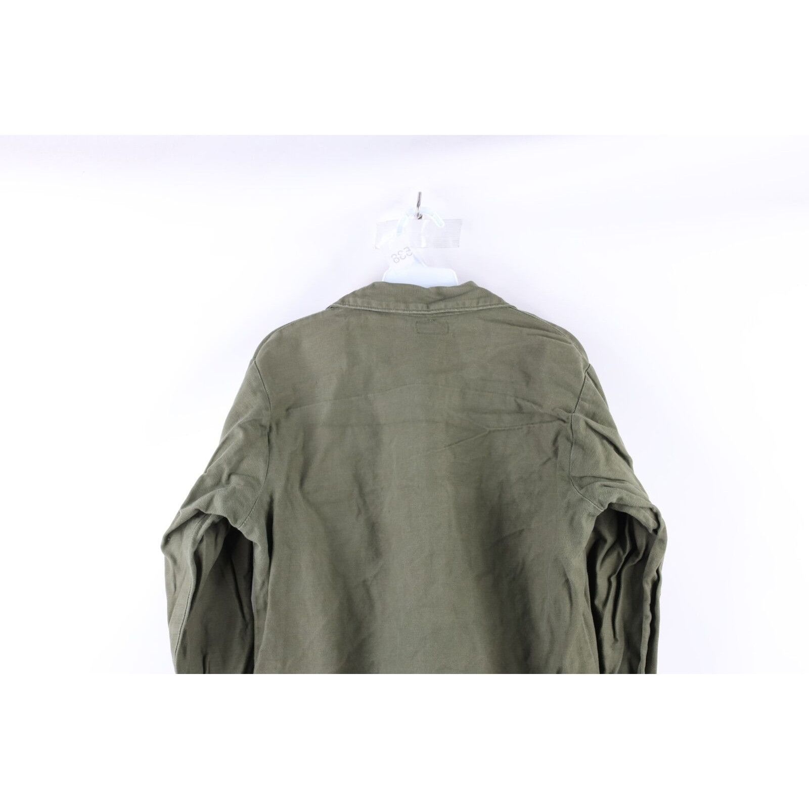 Vintage Vintage 70s Vietnam Era Cotton Sateen OG 107 Shirt Size US L / EU 52-54 / 3 - 11 Thumbnail