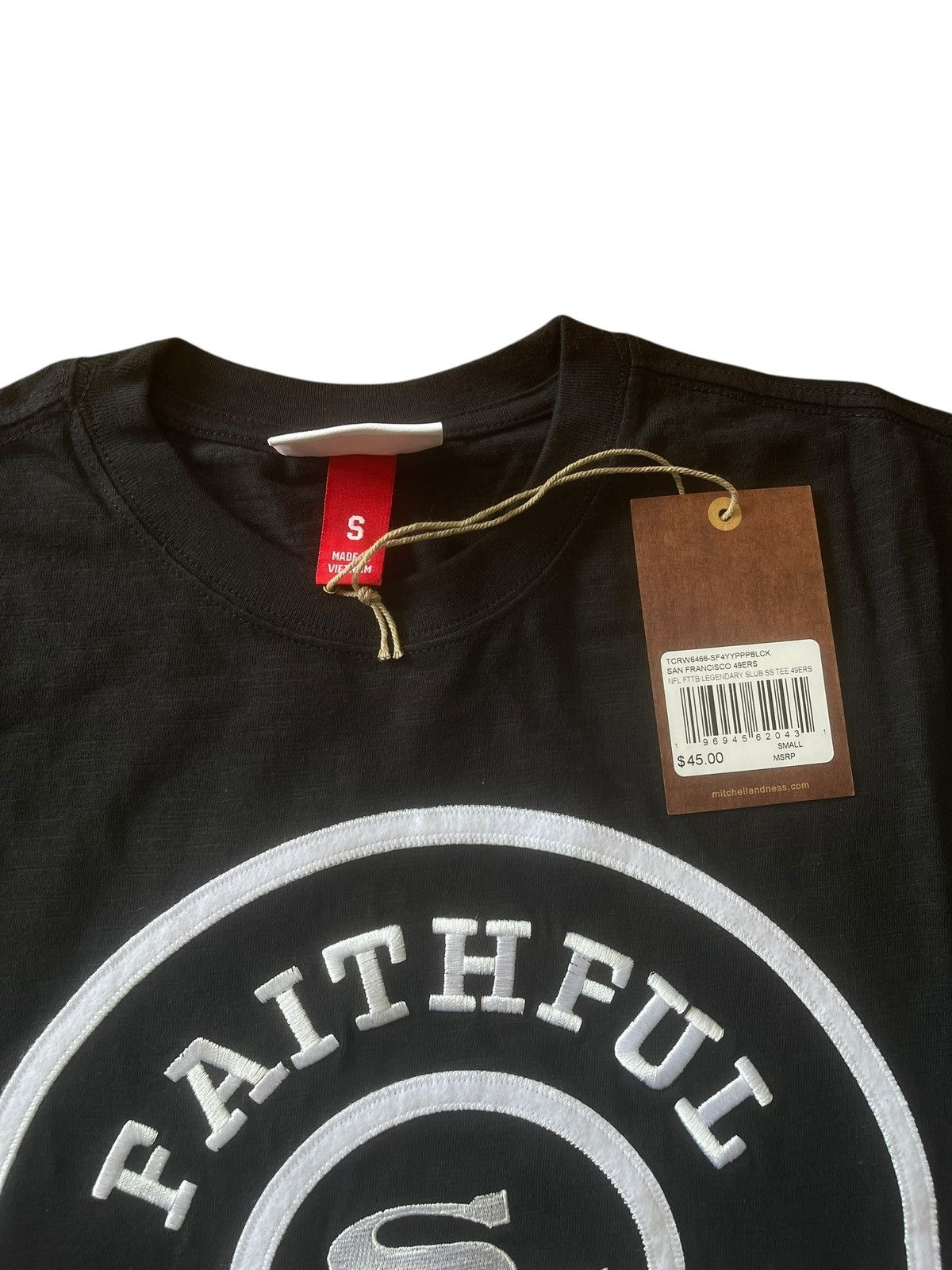 Mitchell & Ness San Francisco 49ers Mitchell N Ness Throwbacks Tee Shirt Size US S / EU 44-46 / 1 - 3 Thumbnail