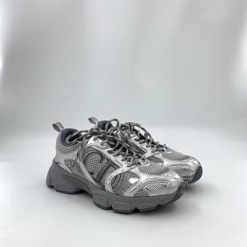 Dior Dior Silver CD logo lasing casual flat sneakers Size US 8 / IT 38 - 2 Thumbnail