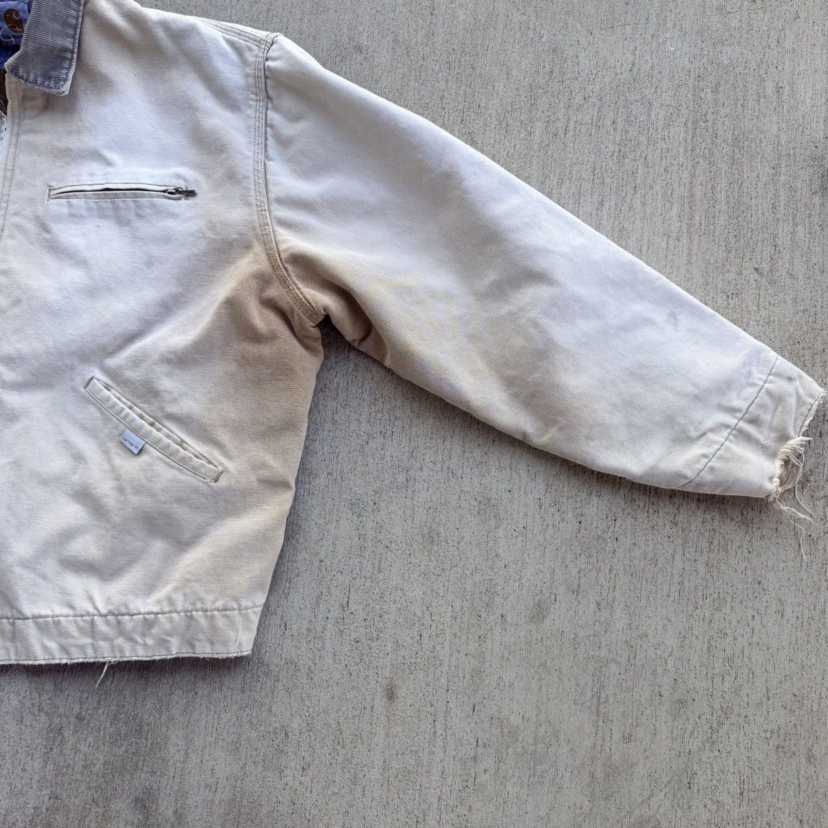 Carhartt × Stussy Carhartt Jacket J97 Tan Detroit Jacket Blanket Lined Size XL Size US XL / EU 56 / 4 - 5 Thumbnail