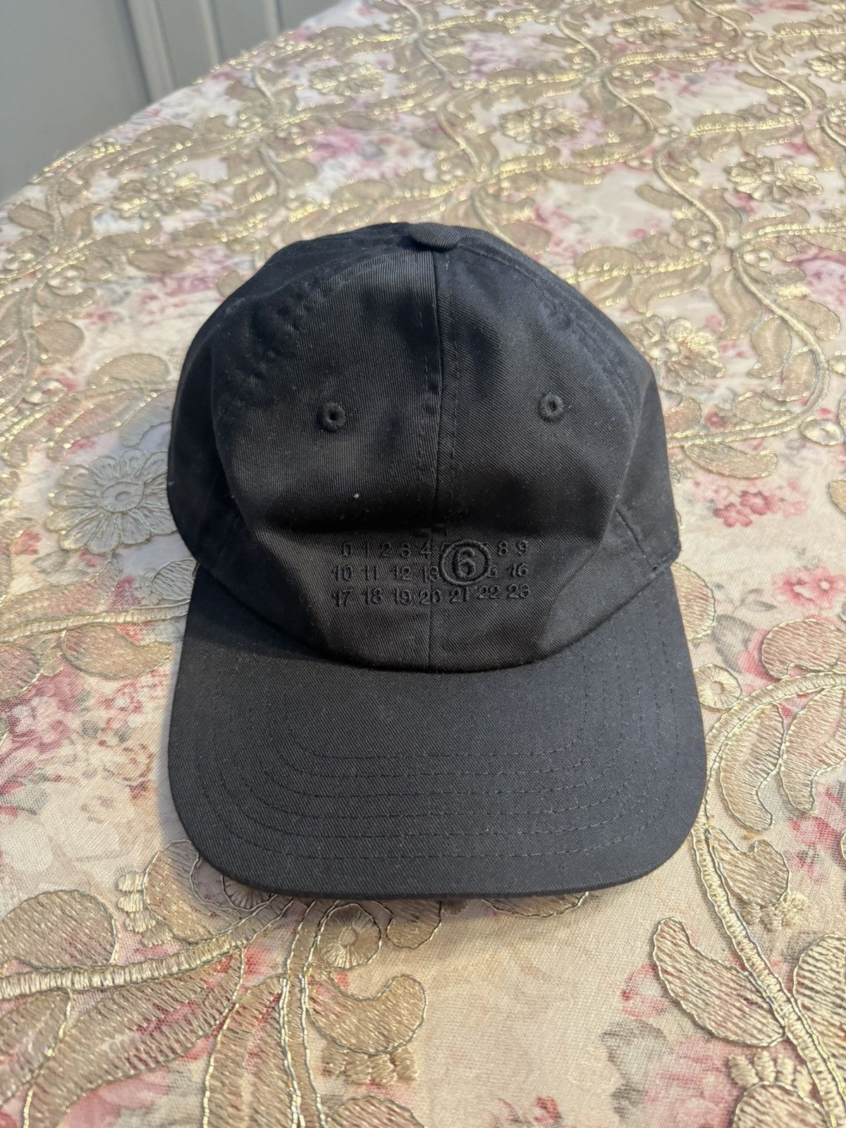 MARGIELA ジェットキャップ ブラック MARGIELA ジェットキャップ ブラック Maison Margiela（旧Maison