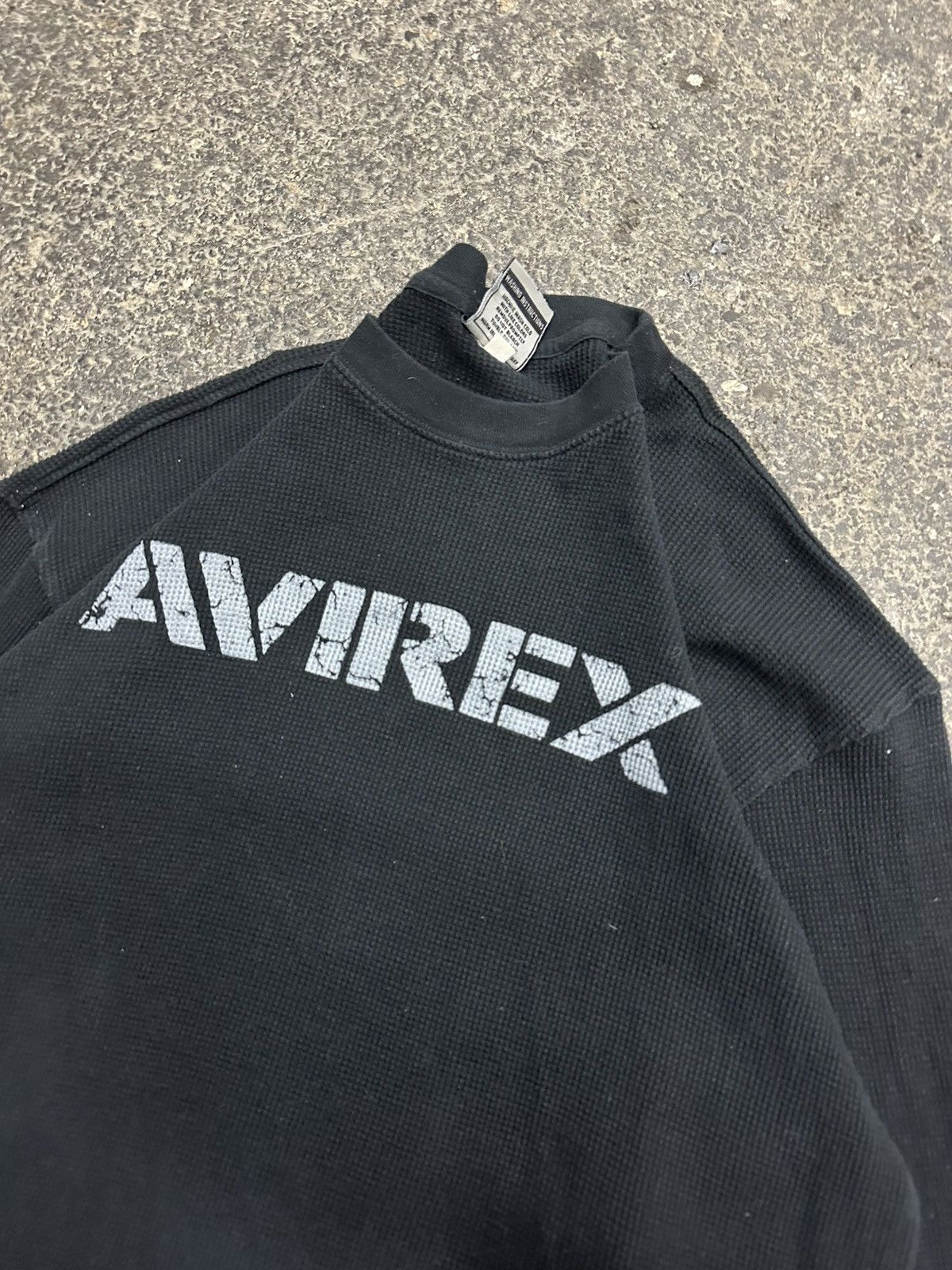 Other Y2K avirex thermal grunge long sleeve top Size US XL / EU 56 / 4 - 3 Thumbnail