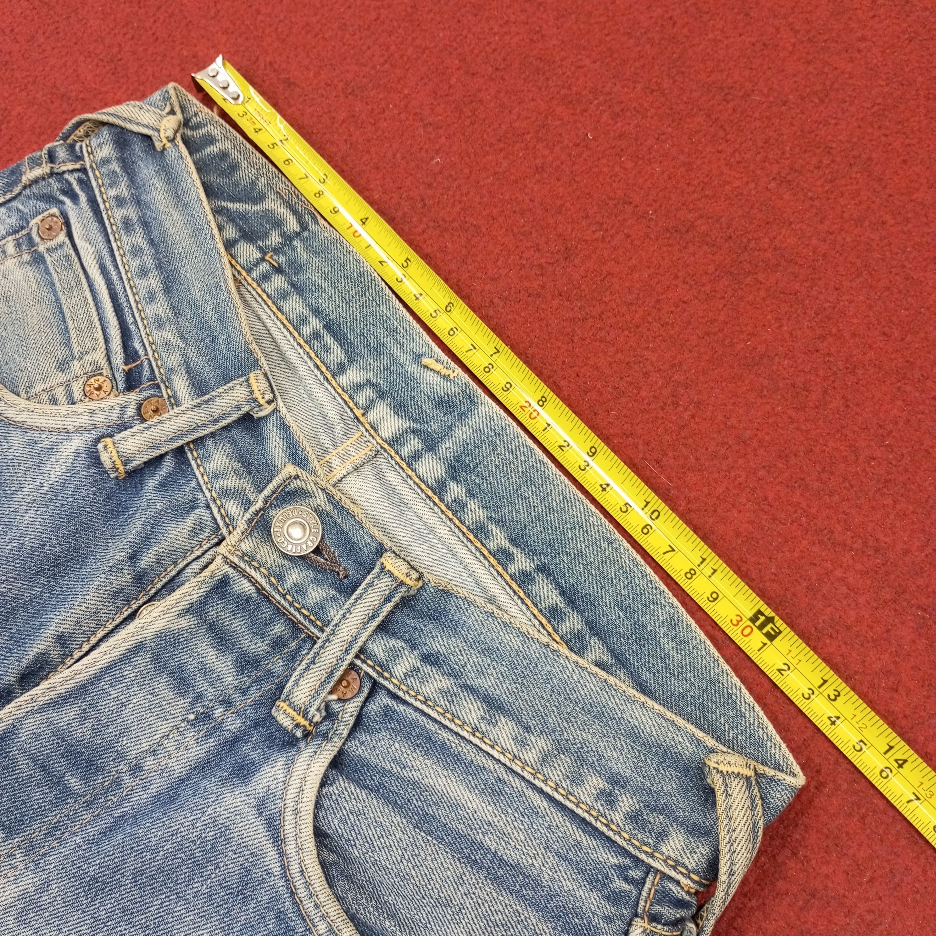 Evisu × Japanese Brand × Vintage Evisu Japanese Brand Fashion Style Custom Daicock Jeans Size US 27 - 7 Thumbnail