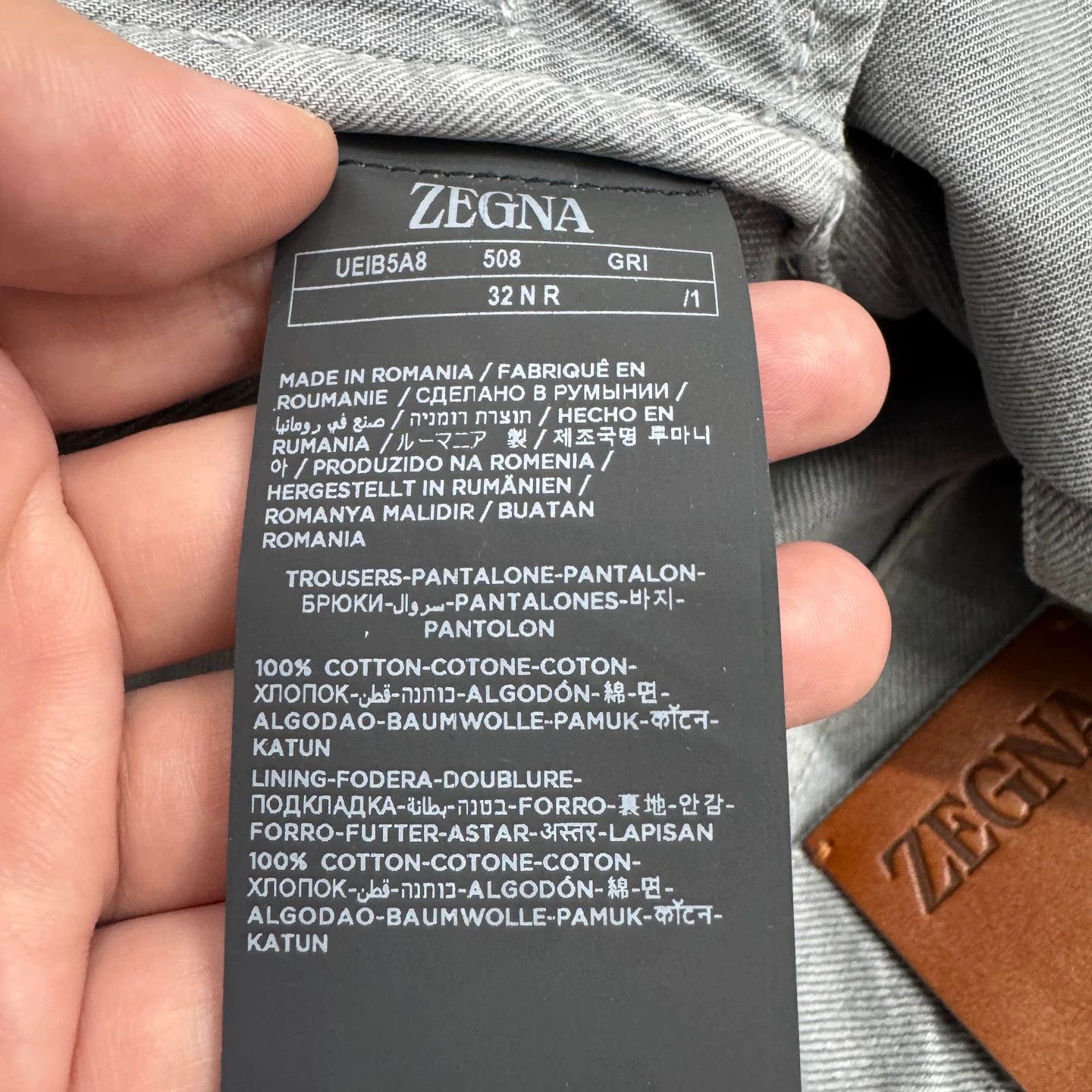Ermenegildo Zegna ZEGNA 98 New Washed Distressed White Wash Jeans 32 Size US 32 / EU 48 - 3 Thumbnail