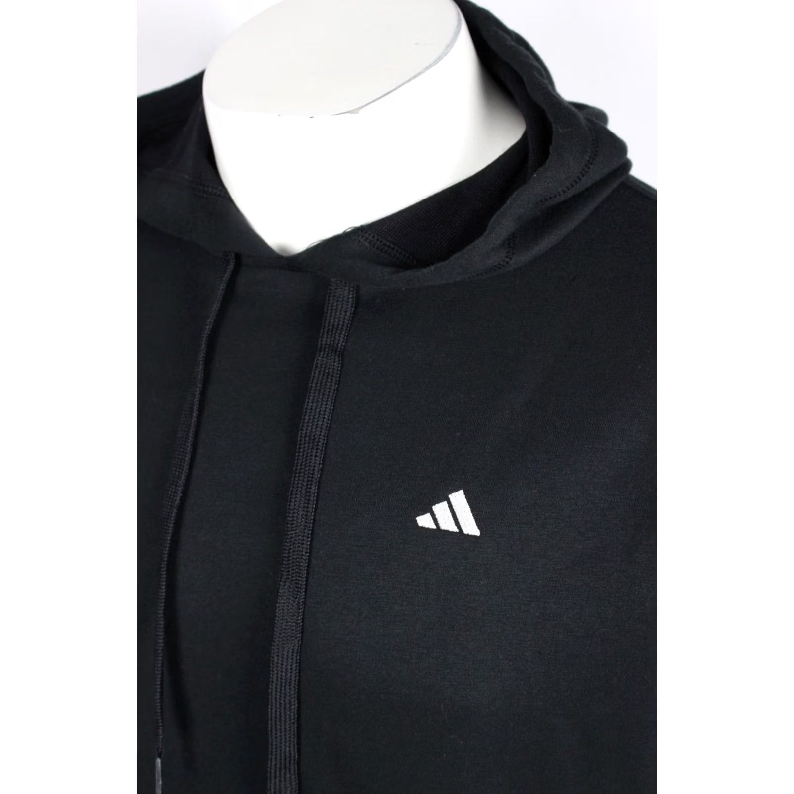 Adidas Adidas Men's Go To Hoodie Sweatshirt M Medium Black Embroidered Logo Hoodie Size US M / EU 48-50 / 2 - 3 Thumbnail