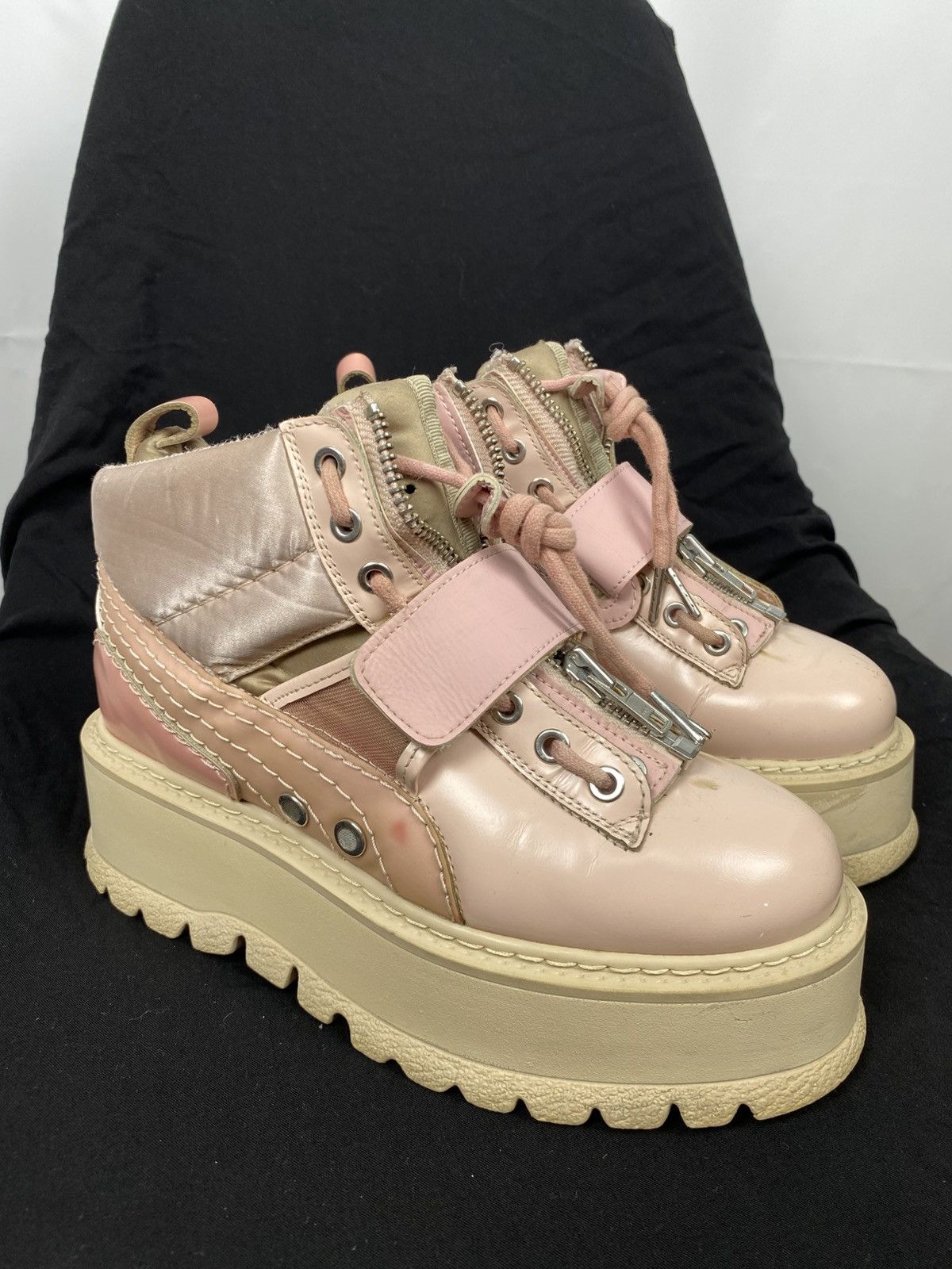 Puma Fenty by Rihanna Sneakers Boot Strap Platform size
