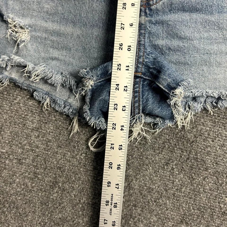 Madewell Madewell Shorts Womens 29 Perfect Jean Short Denim Cut Off Size 29" - 3 Thumbnail