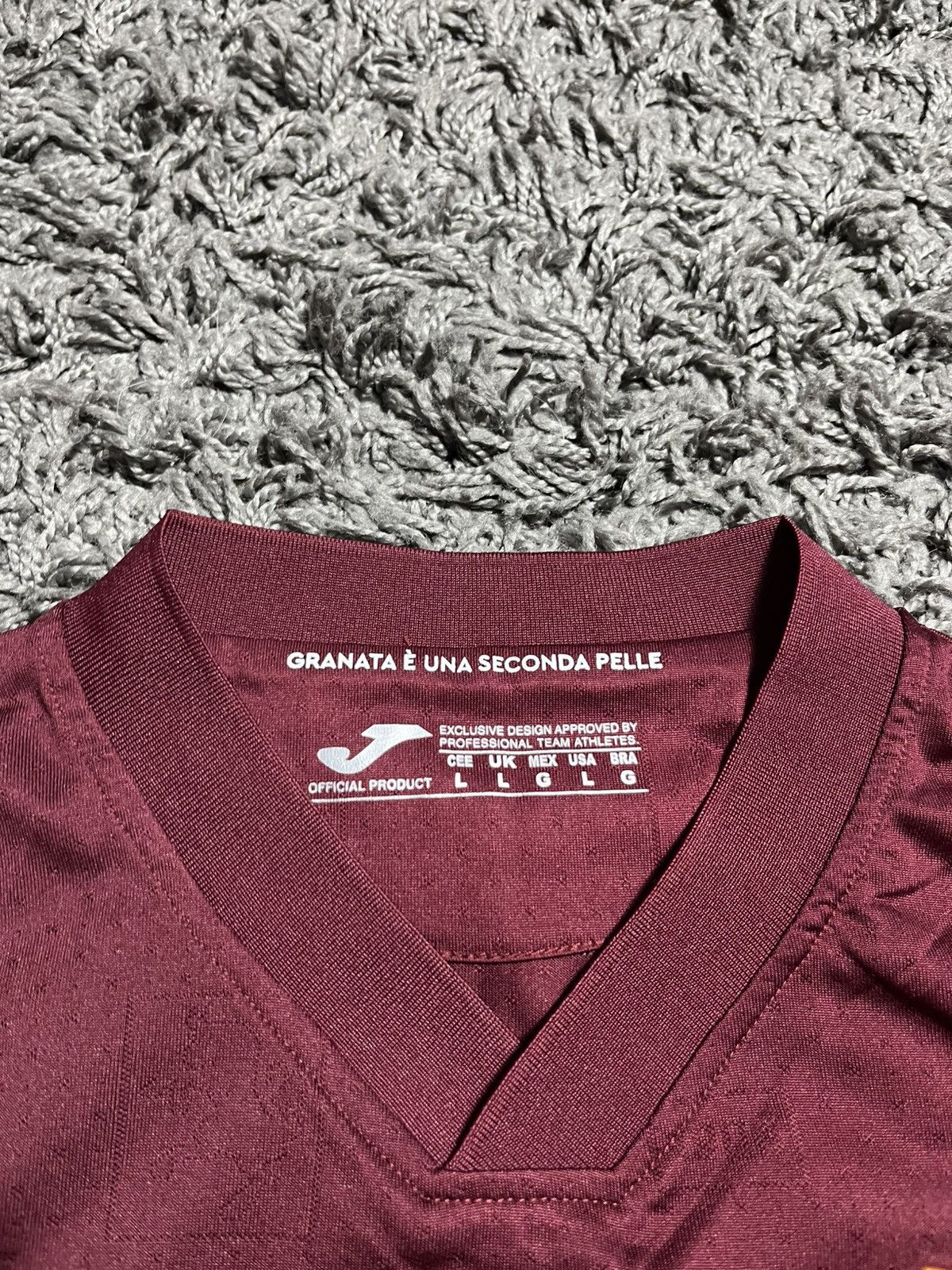 Joma JOMA TORINO 2023/24 POLYESTER SOCCER FOOTBALL JERSEY Size US L / EU 52-54 / 3 - 3 Thumbnail