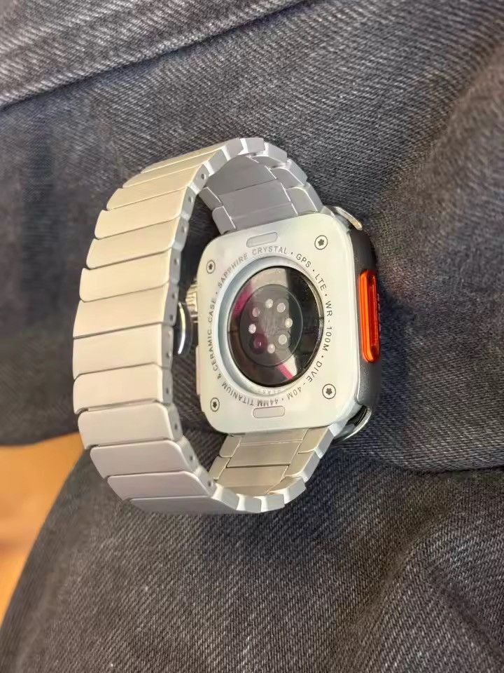 Titanium Color Stainless Steel Mod Kit for 49 mm 🍎Watch