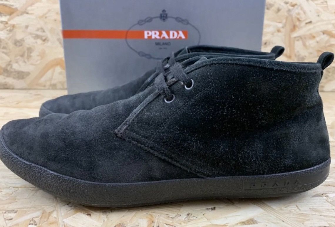 Prada Prada sneakers with fur size 10,5 US Size US 10.5 / EU 43-44 - 2 Thumbnail