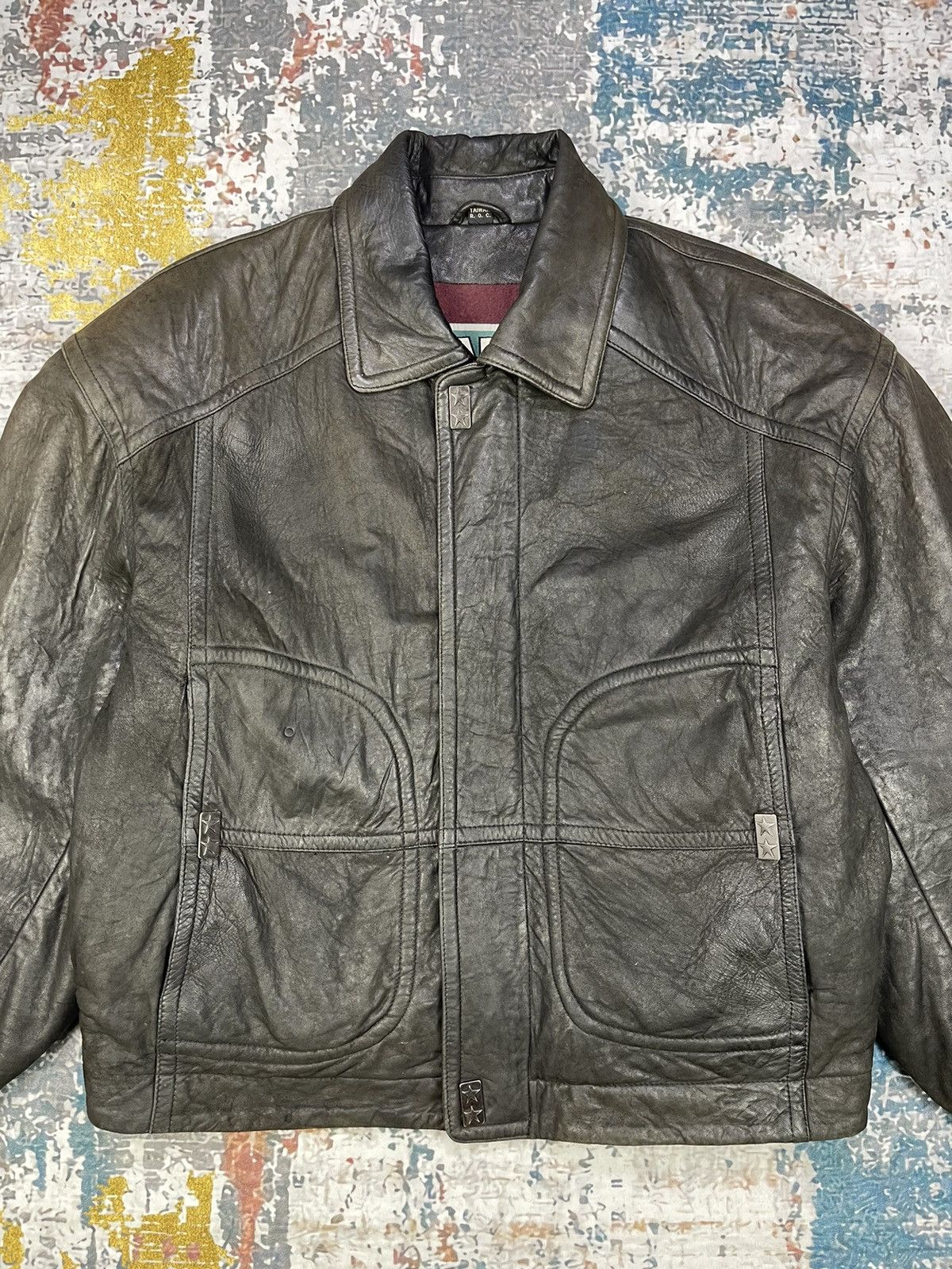 Genuine Leather Vtg Genuine Leather Jacket With Thermolite Thinsulate Size US L / EU 52-54 / 3 - 2 Thumbnail