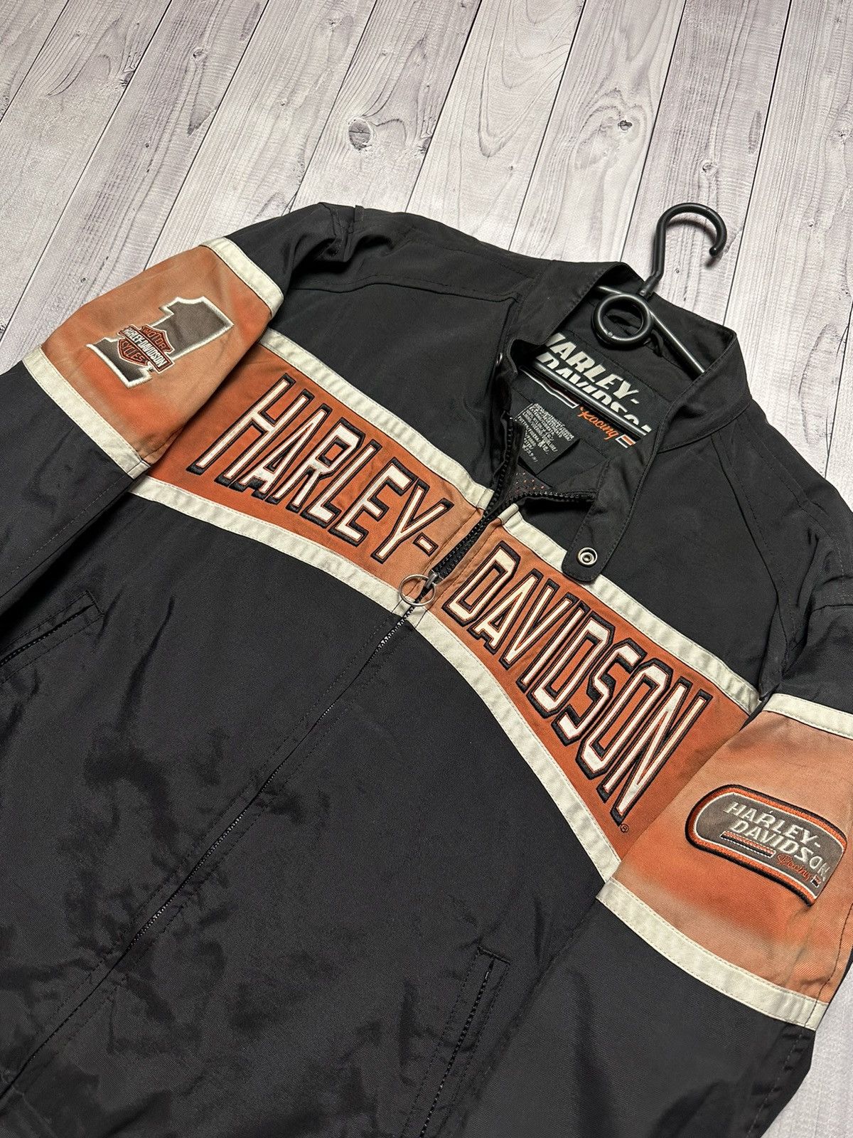 Harley Davidson × Vintage Vintage Harley Davidson racing jacket size L Size US L / EU 52-54 / 3 - 4 Thumbnail