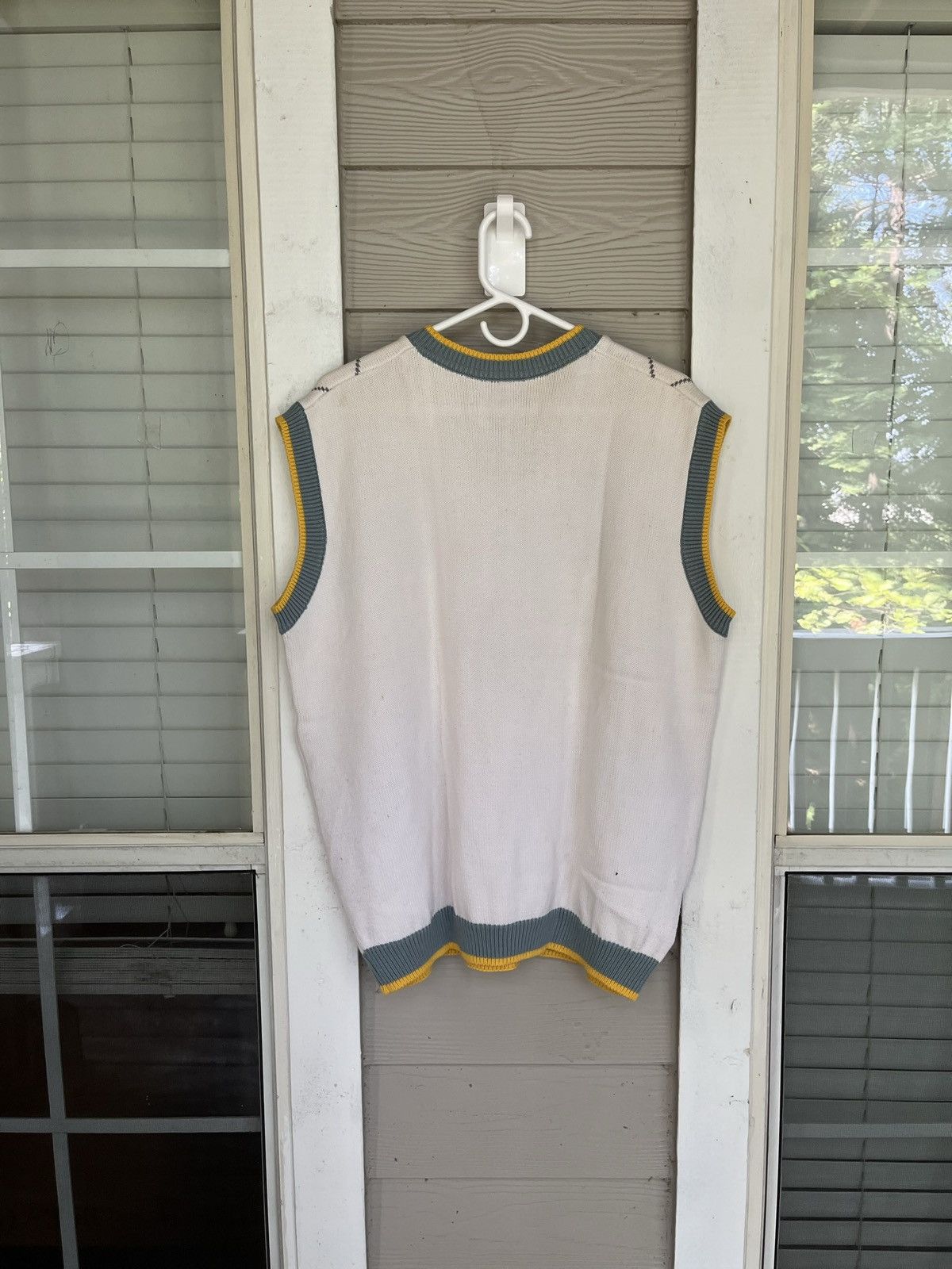 Fubu Fubu Argyle Sweater Vest Size US XL / EU 56 / 4 - 3 Thumbnail