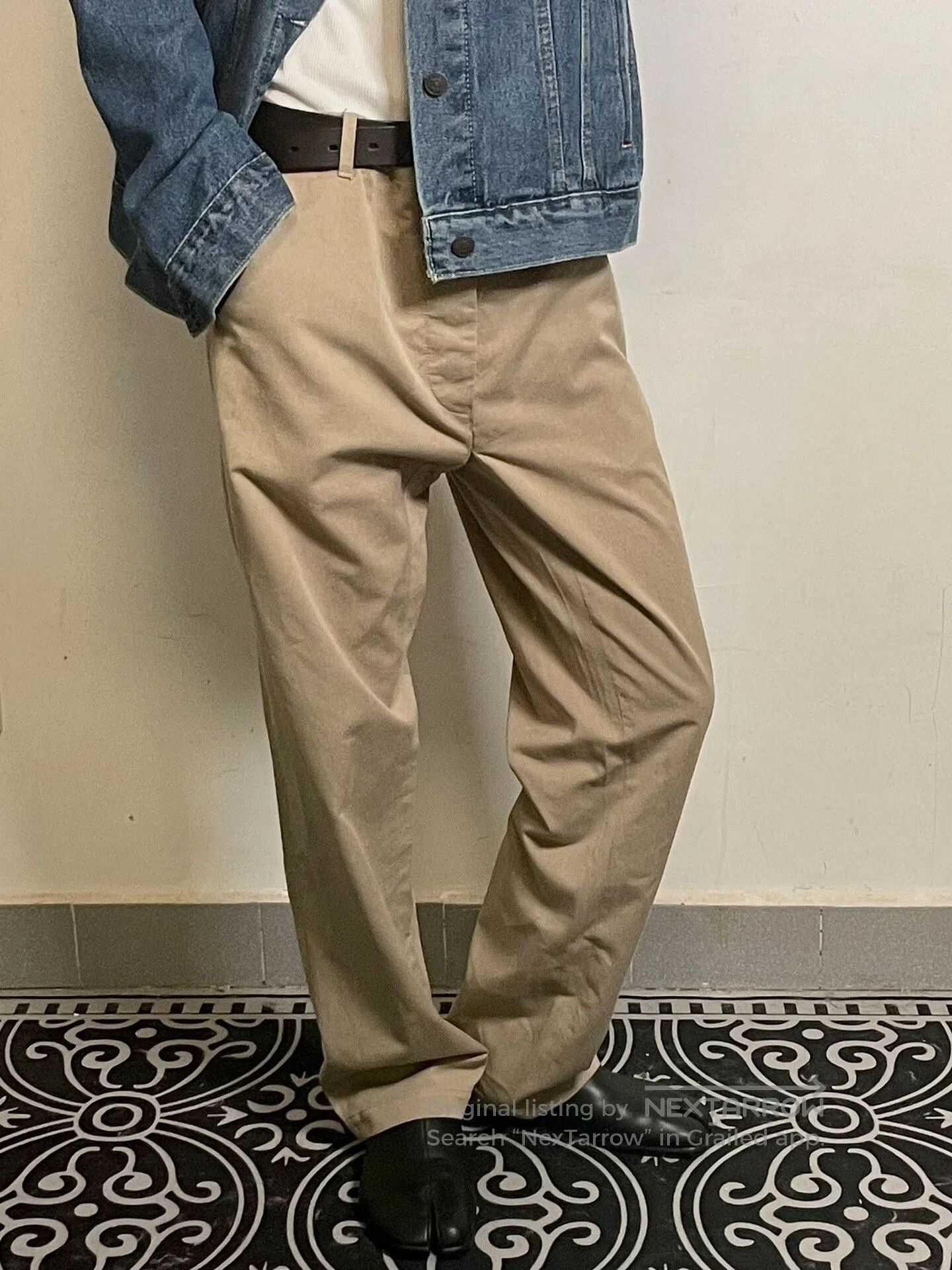 Maison Margiela Maison Martin Margiela Casual Khaki Trousers. Size US 30 / EU 46 - 1 Thumbnail