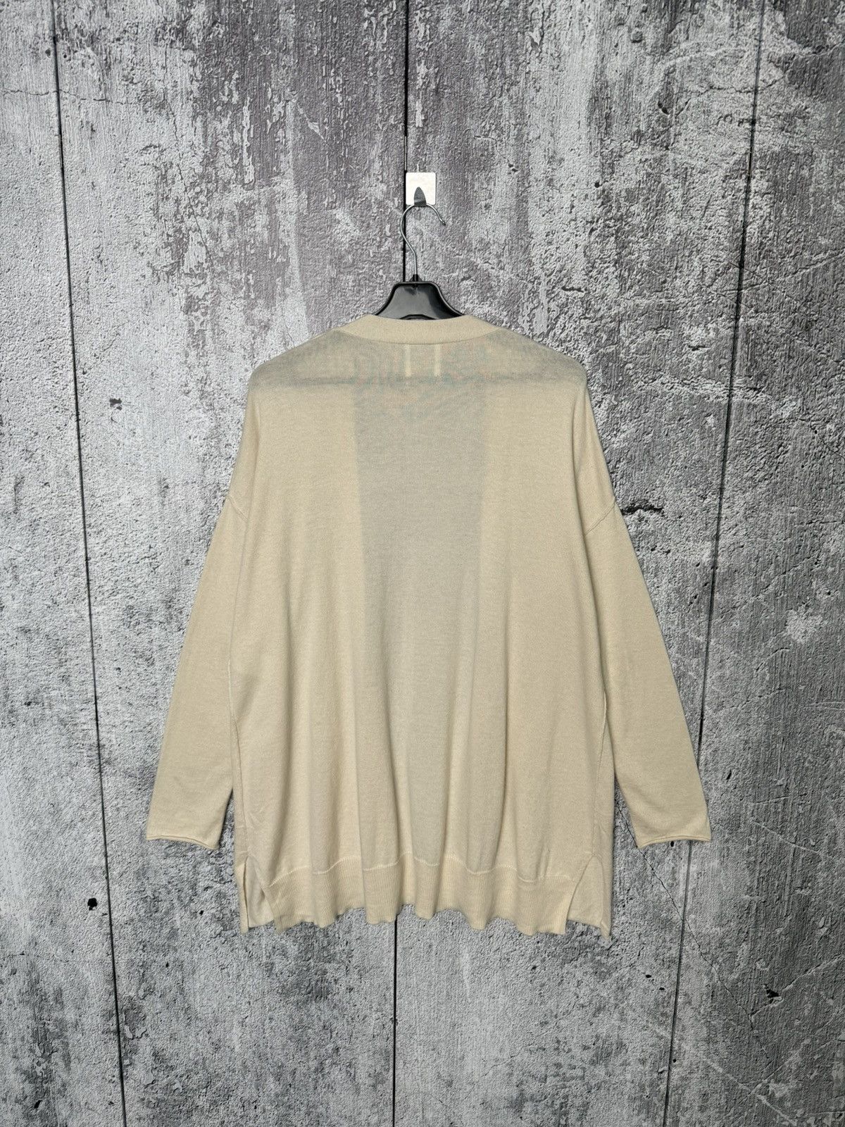 Allude Allude Cashmere Beige Open Front Cardigan Sweater Size S Size S / US 4 / IT 40 - 5 Thumbnail