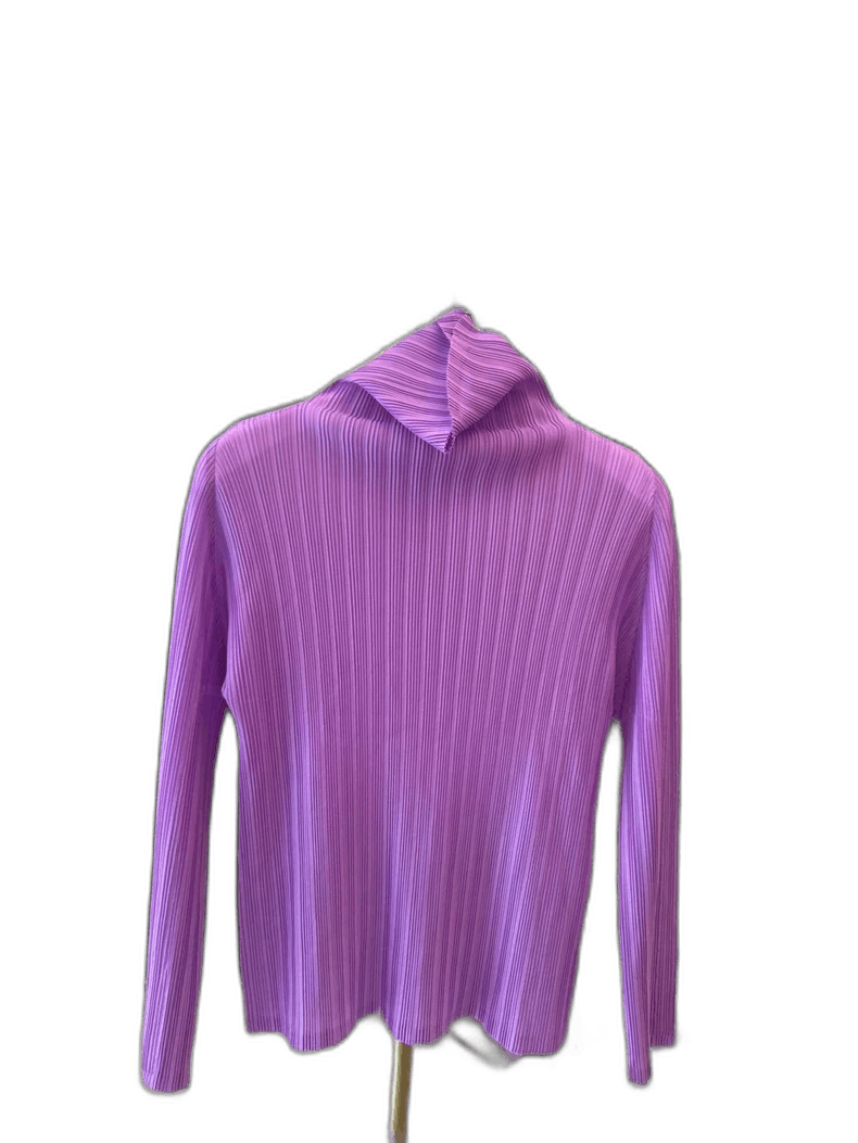 Issey Miyake Issey Miyake Long Sleeve High Neck Top-yf Size US M / EU 48-50 / 2 - 1 Thumbnail