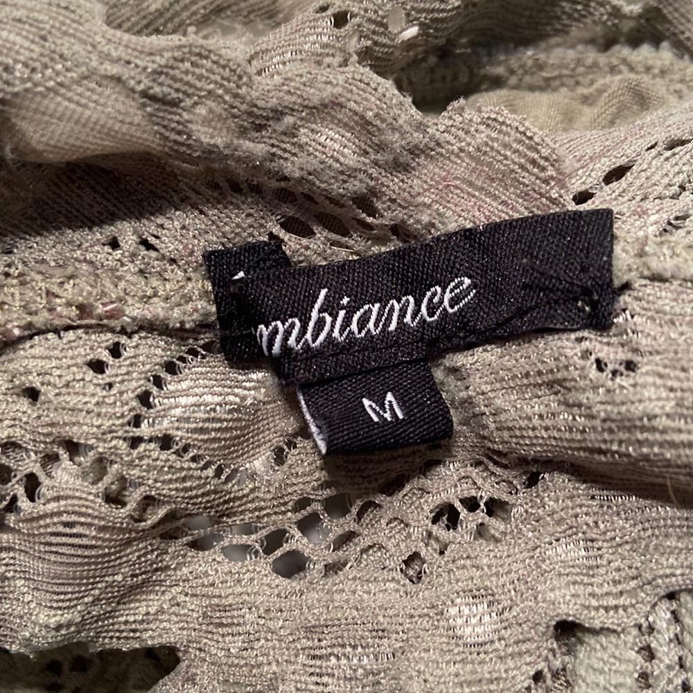 Designer Lace & Sheer Bralette Size Medium Size ONE SIZE - 5 Thumbnail