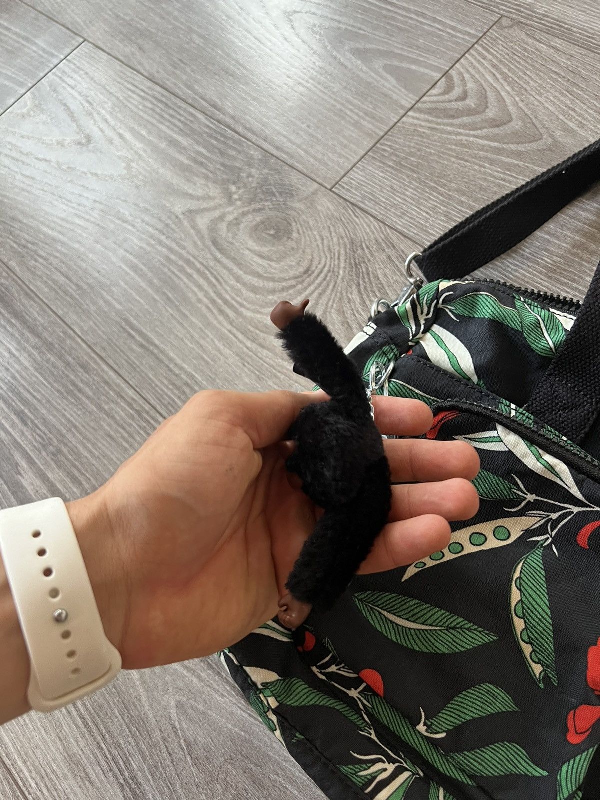 Designer ‼️Kipling with Monkey “Davina” Forest Motives Shoulders Bag‼️ Size ONE SIZE - 13 Thumbnail
