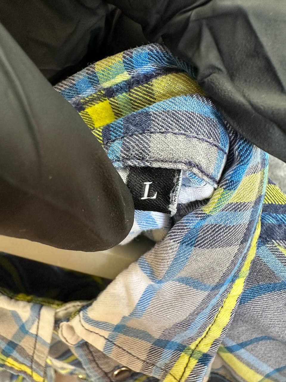 Diesel Diesel Check Shirt 100% Lyocell Button Up Long Sleeve Size US L / EU 52-54 / 3 - 14 Thumbnail