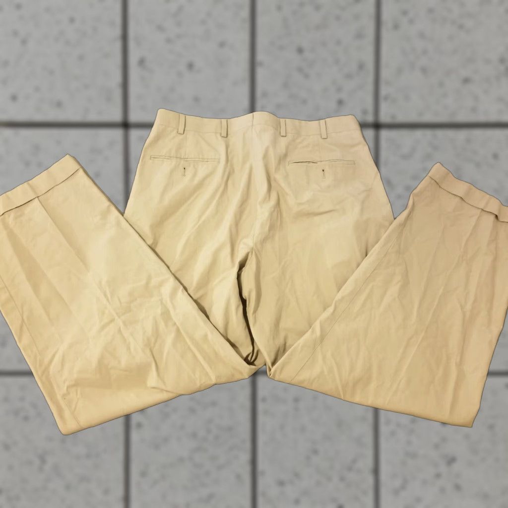 Brooks Brothers Brooks Brothers Khakis Pants Mens 36x34 Cotton Beige Chino Dress Slacks Size US 36 / EU 52 - 1 Thumbnail