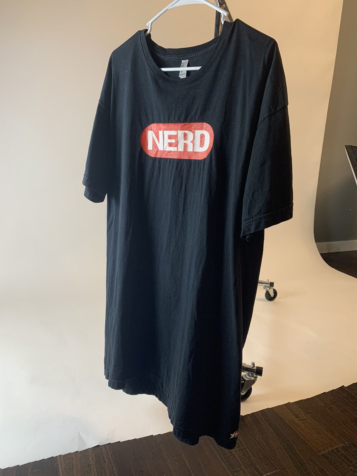 Vintage Vintage Nerd Machine / Pharrell shirt Size US XL / EU 56 / 4 - 1 Thumbnail