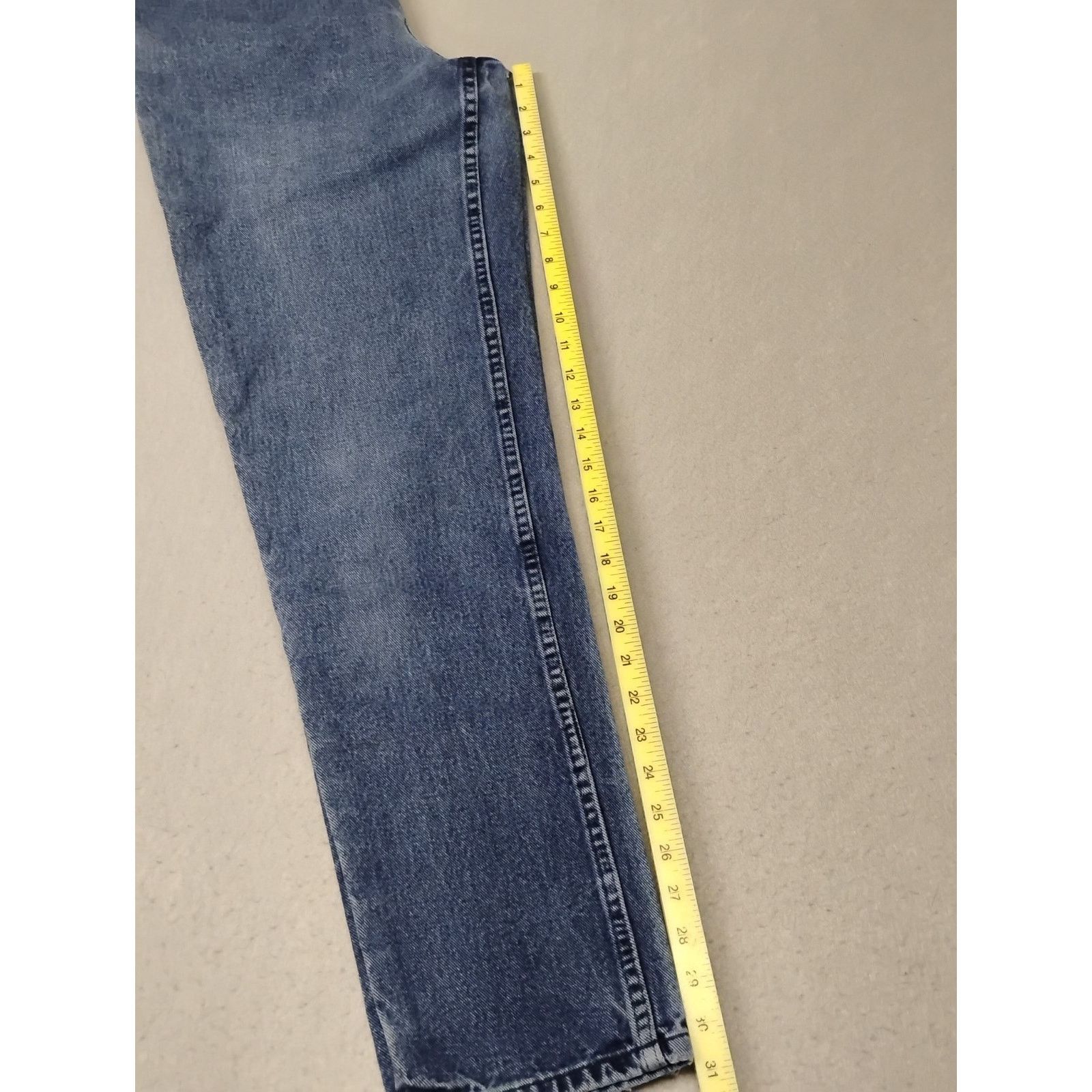 St. Johns Bay St Johns Bay (26") Women's Vintage Straight Blue Denim Jeans Size 30" / US 8 / IT 44 - 5 Thumbnail