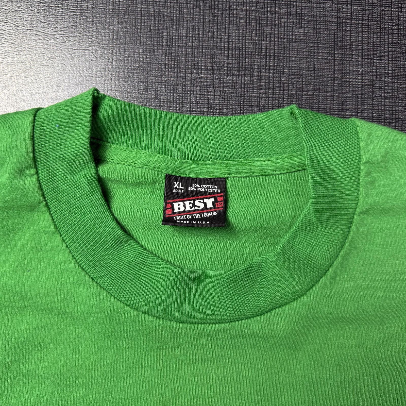 Fruit Of The Loom Vintage St. Patrick's Day 1995 Tee XL Single Stitch Size US XL / EU 56 / 4 - 5 Thumbnail