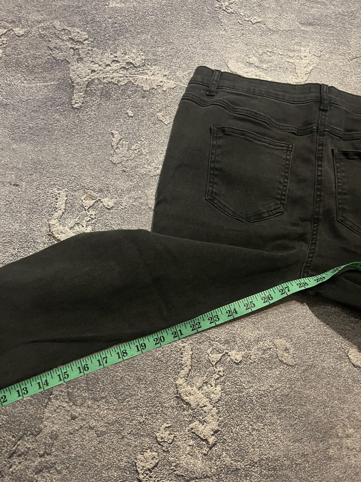 Japanese Brand Distressed Glamour Drip Slim Fit / Archive Y2K Vintage 90s Size US 32 / EU 48 - 8 Thumbnail