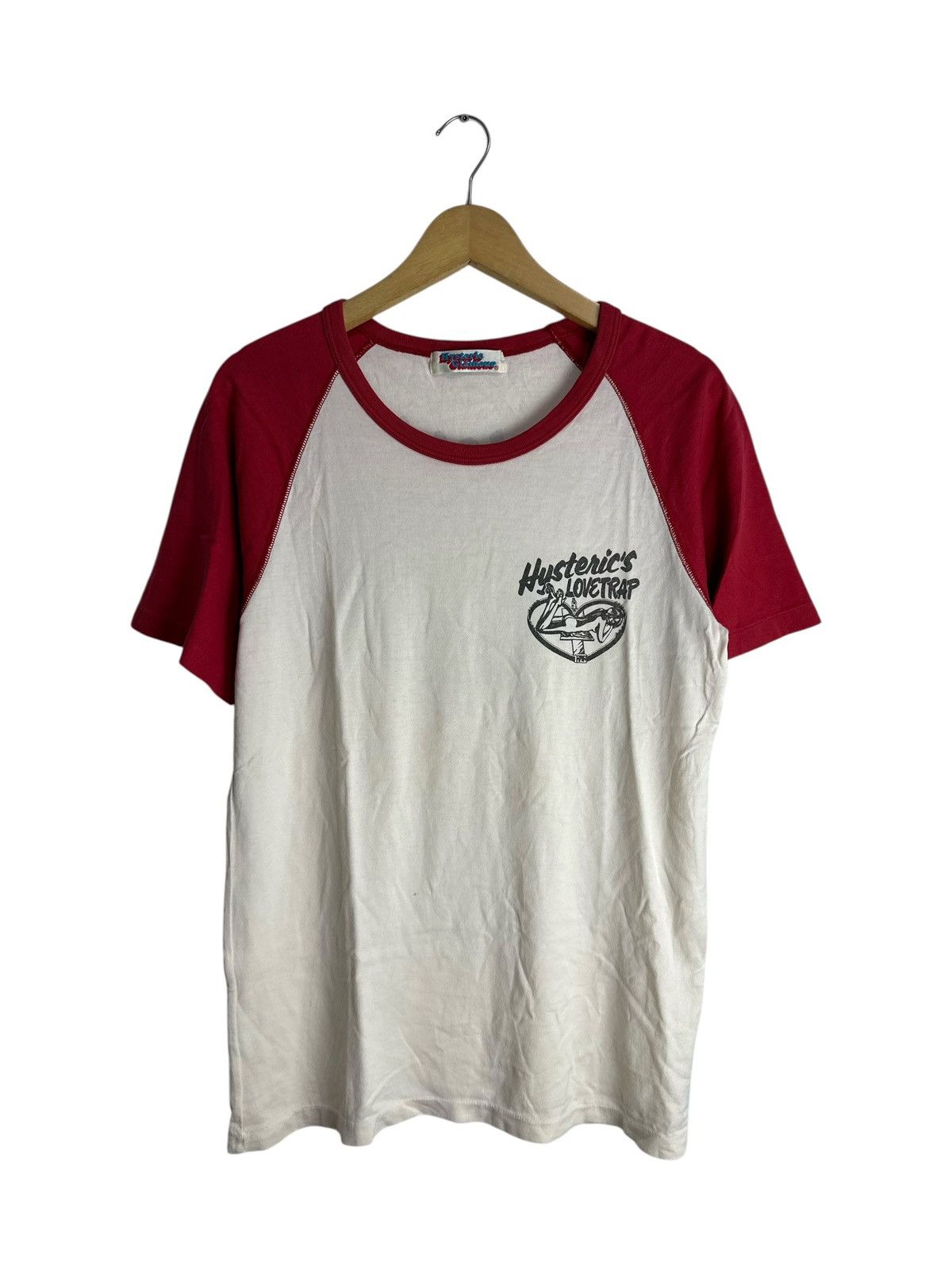 Hysteric Glamour 2000s Rare Vintage Hysteric Glamour LOVETRAP T-shirt Size US S / EU 44-46 / 1 - 2 Thumbnail