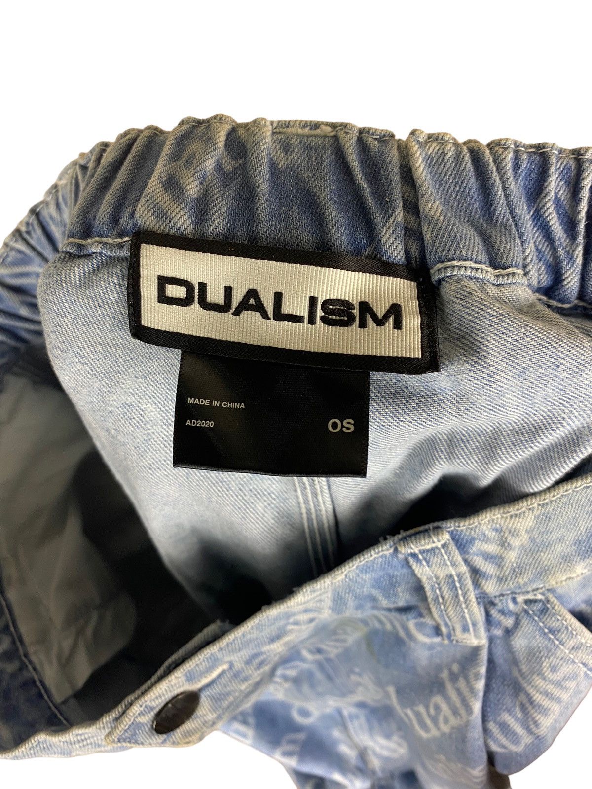 Japanese Brand AW2020 Dualism Fullprint Strechable Waist Carpenter Denim Size US 36 / EU 52 - 8 Thumbnail