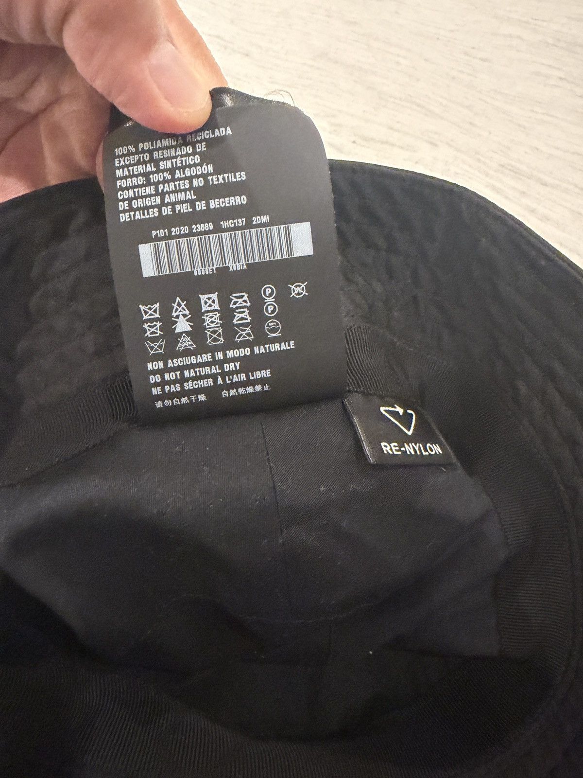 Prada Prada Nylon Bucket Hat Size ONE SIZE - 3 Thumbnail