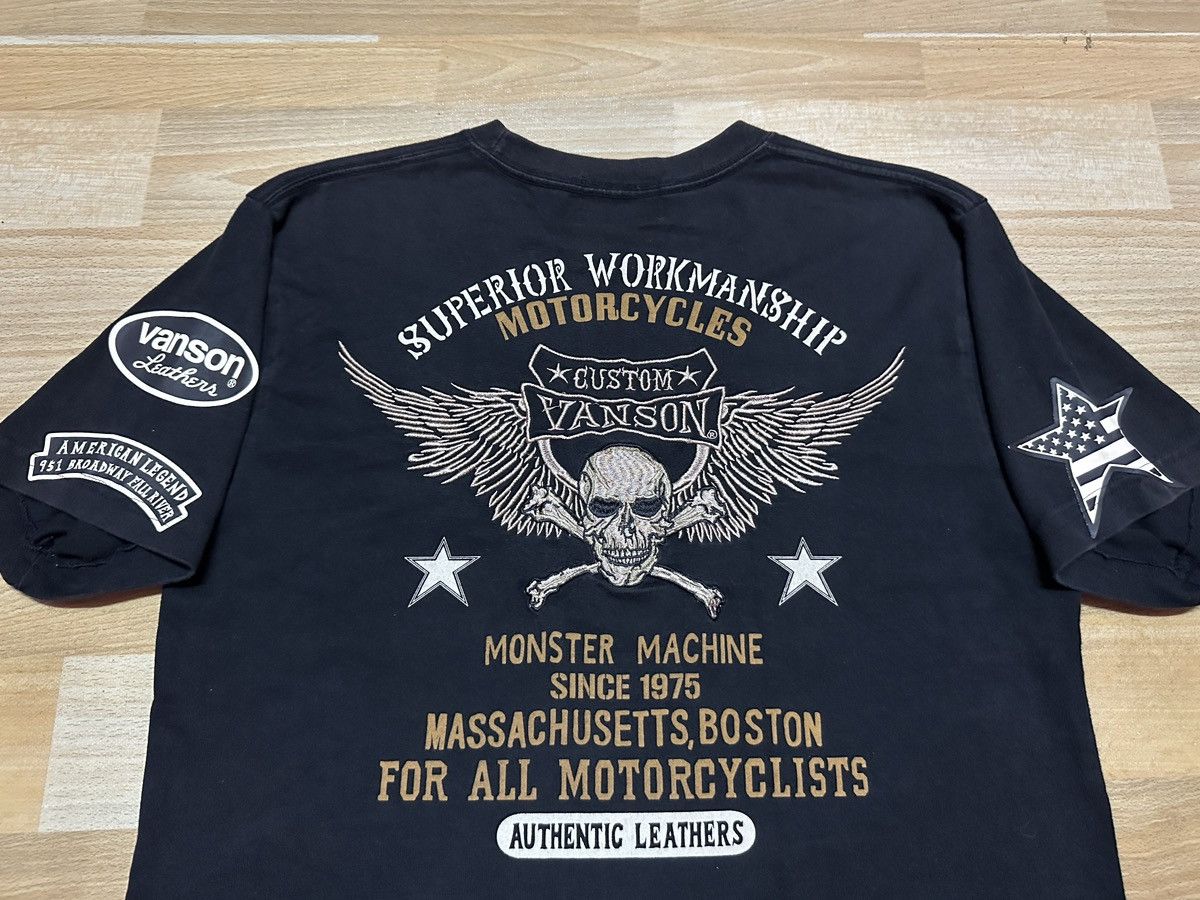 Vintage Rare🔥 Vanson Superior Workmanship Motorcycles Size US M / EU 48-50 / 2 - 2 Thumbnail