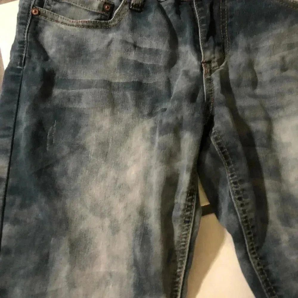 Designer Indigo FIn Women's Skinny Jeans - Size 7 Size 30" / US 8 / IT 44 - 3 Thumbnail