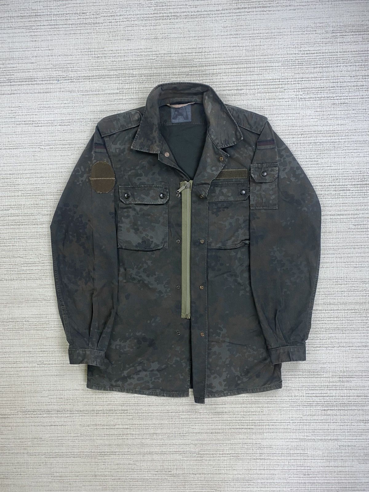 Vintage 🔥Vintage German Military Flecktarn Camo M65 Field Jacket Size US M / EU 48-50 / 2 - 6 Thumbnail